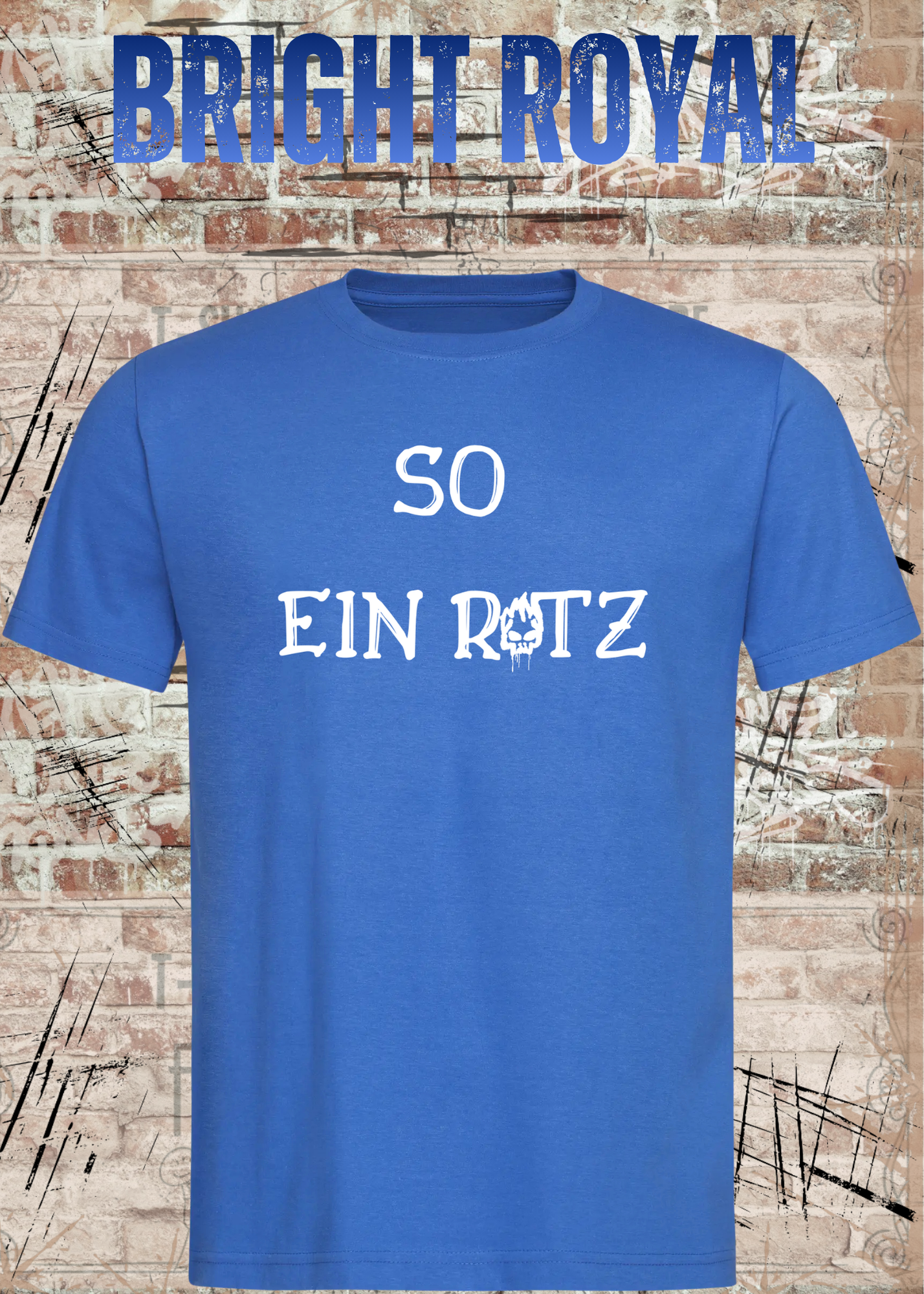 Lustiges Unisex T-Shirt „So ein Rotz“ | Frecher Humor Spruch Shirt