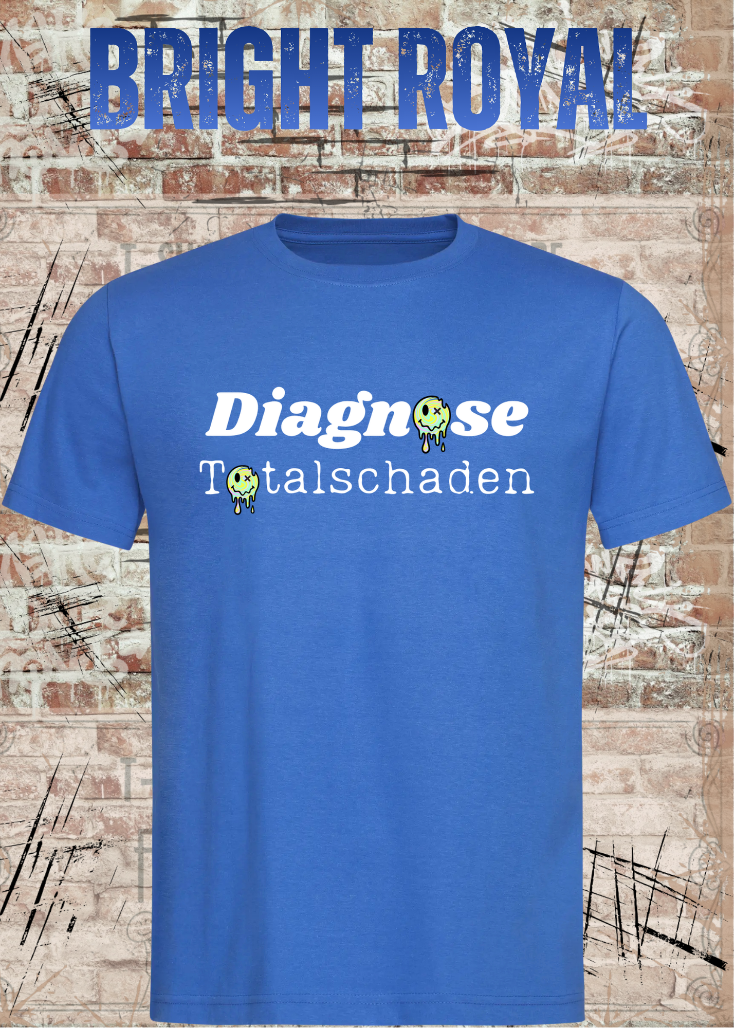 Diagnose Totalschaden – Lustiges T-Shirt mit schwarzem Humor