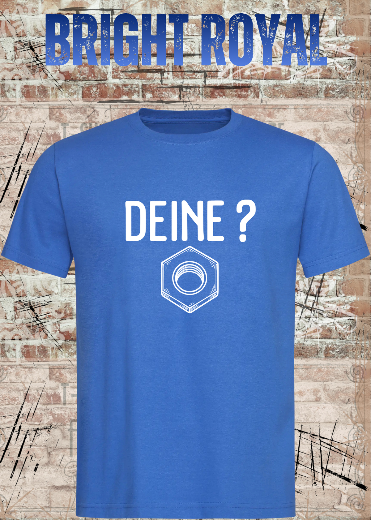 Deine Mutter? – Lustiges Wortspiel T-Shirt | FunnyZoom