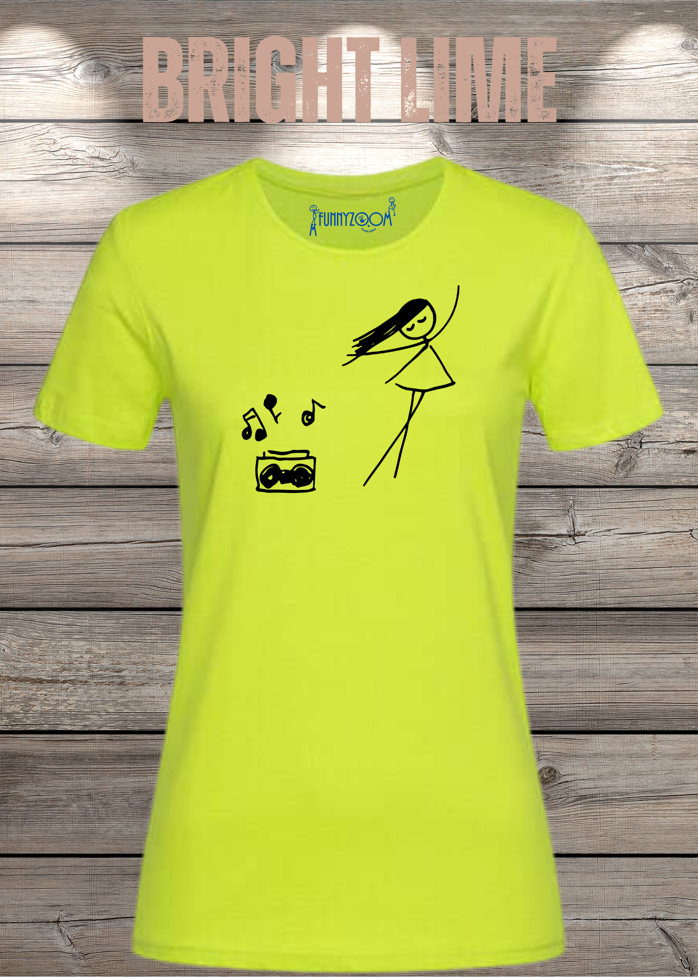 Damen T-Shirt Music for Life - T-Shirt Geschenkidee, lustiges T-Shirt, T-Shirt Musik, witziges T-Shirt, Freizeit T-Shirt Musik