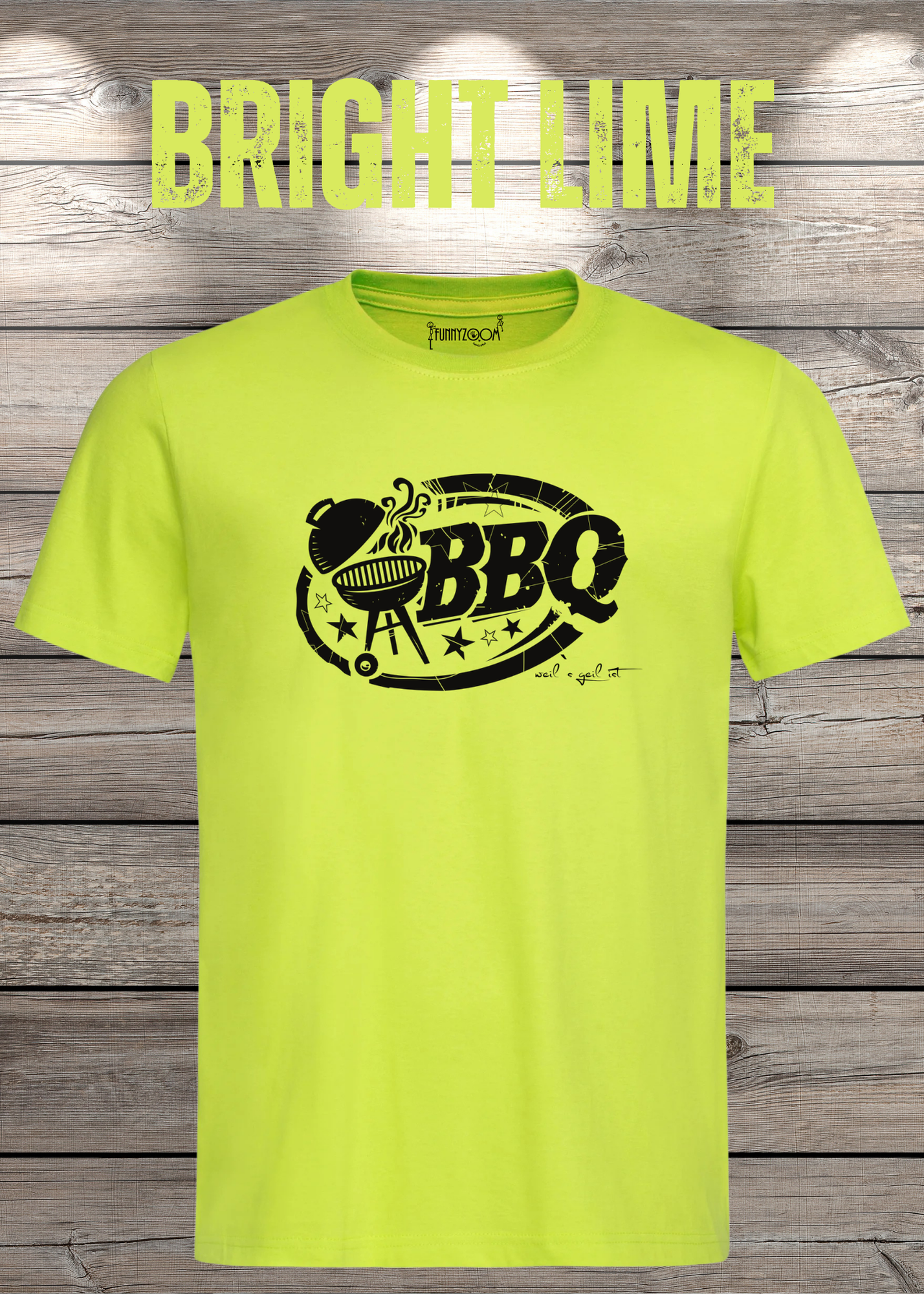 T-Shirt BBQ weils geil ist! Geschenkidee für Grillmeister Lustiges Grill Shirt Unisex