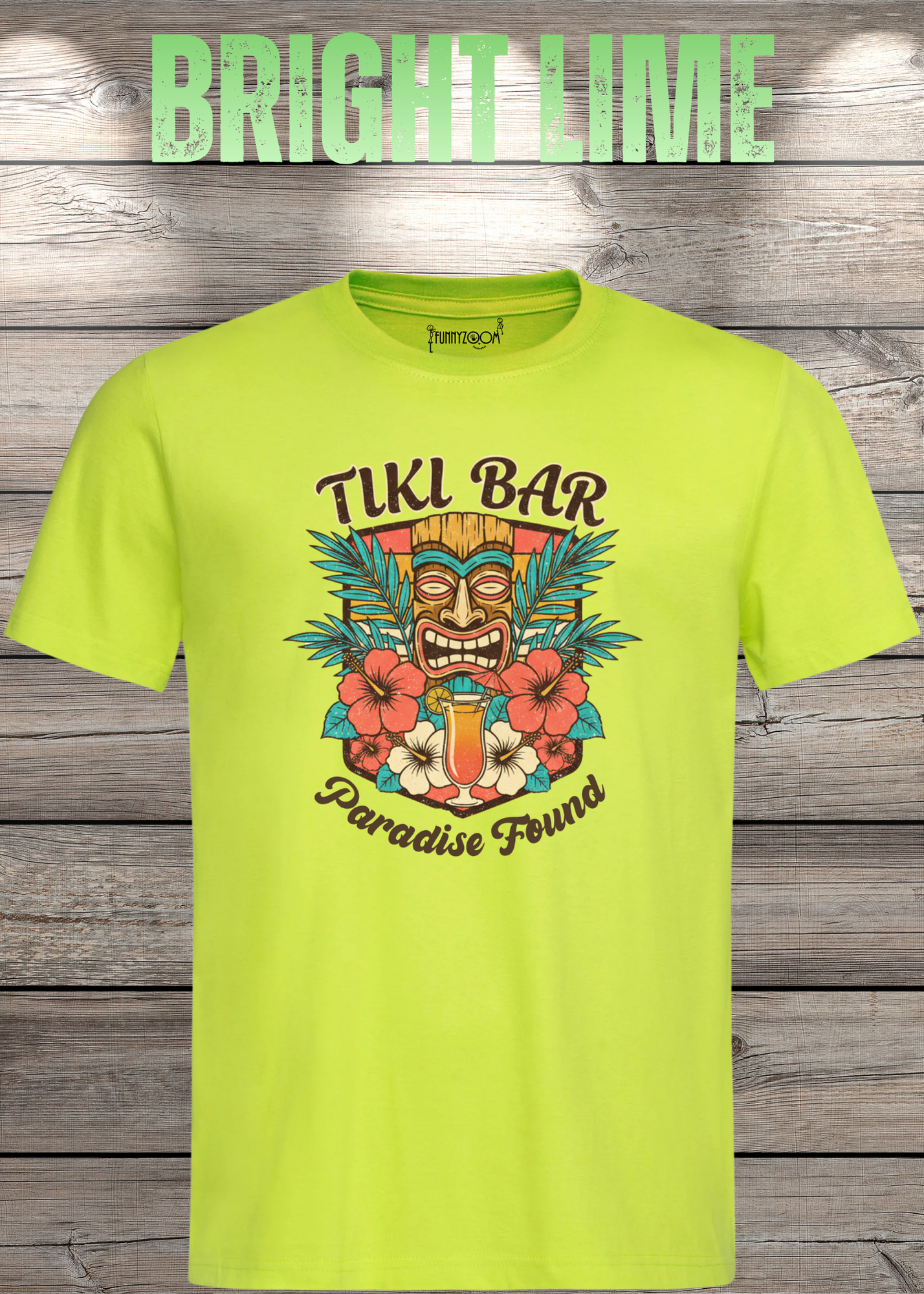 T-Shirt Tiki Bar - Witziger Spruch - Geschenkidee Unisex - Tropical Vibes