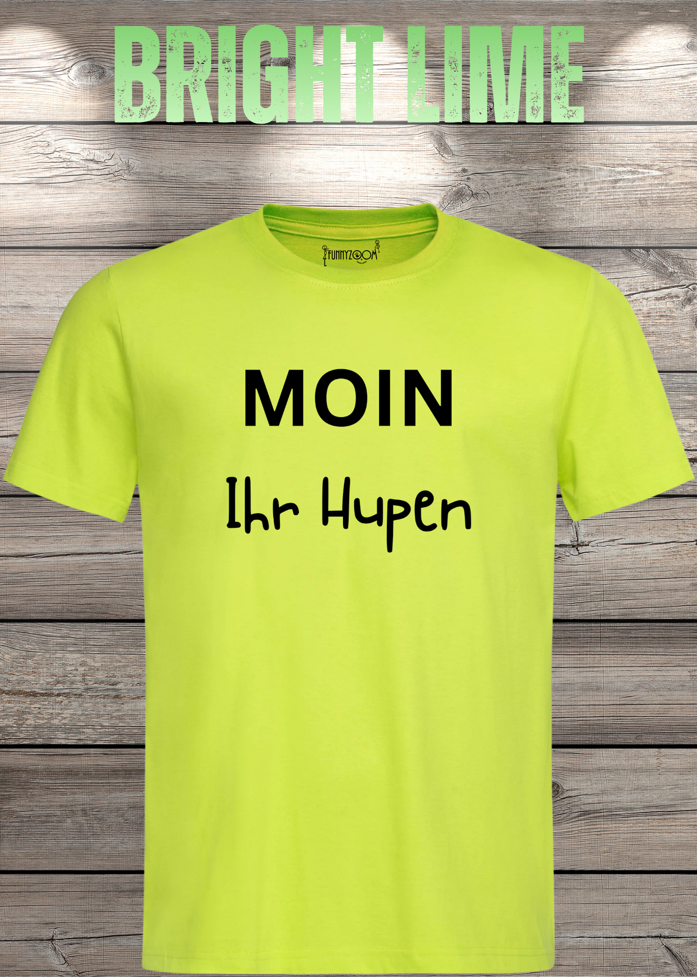 Moin Ihr Hupen T-Shirt - Witziges Statement Shirt - Lustiges Geschenk Freizeit Unisex