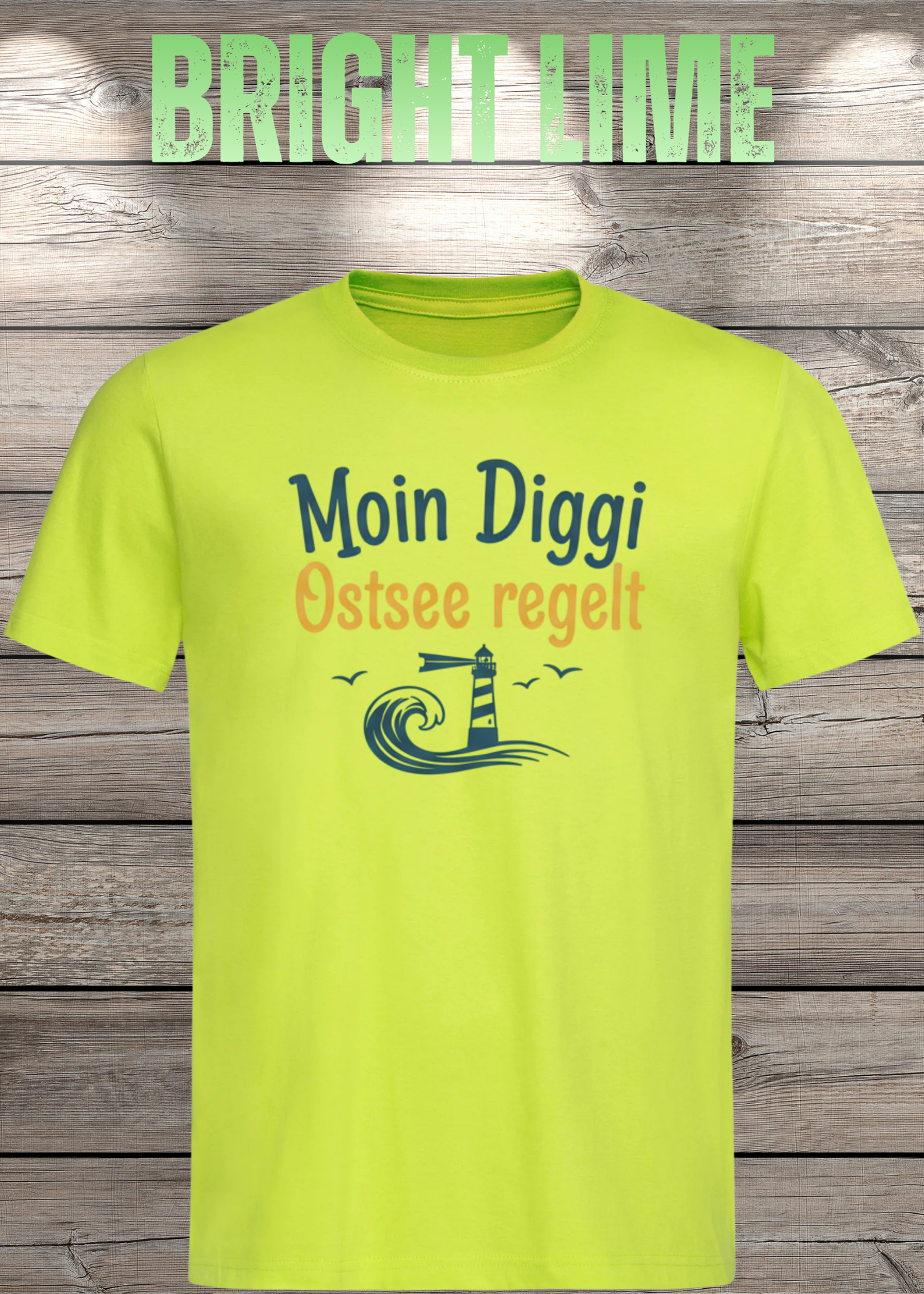 Unisex T-Shirt Moin Diggi Ostsee regelt