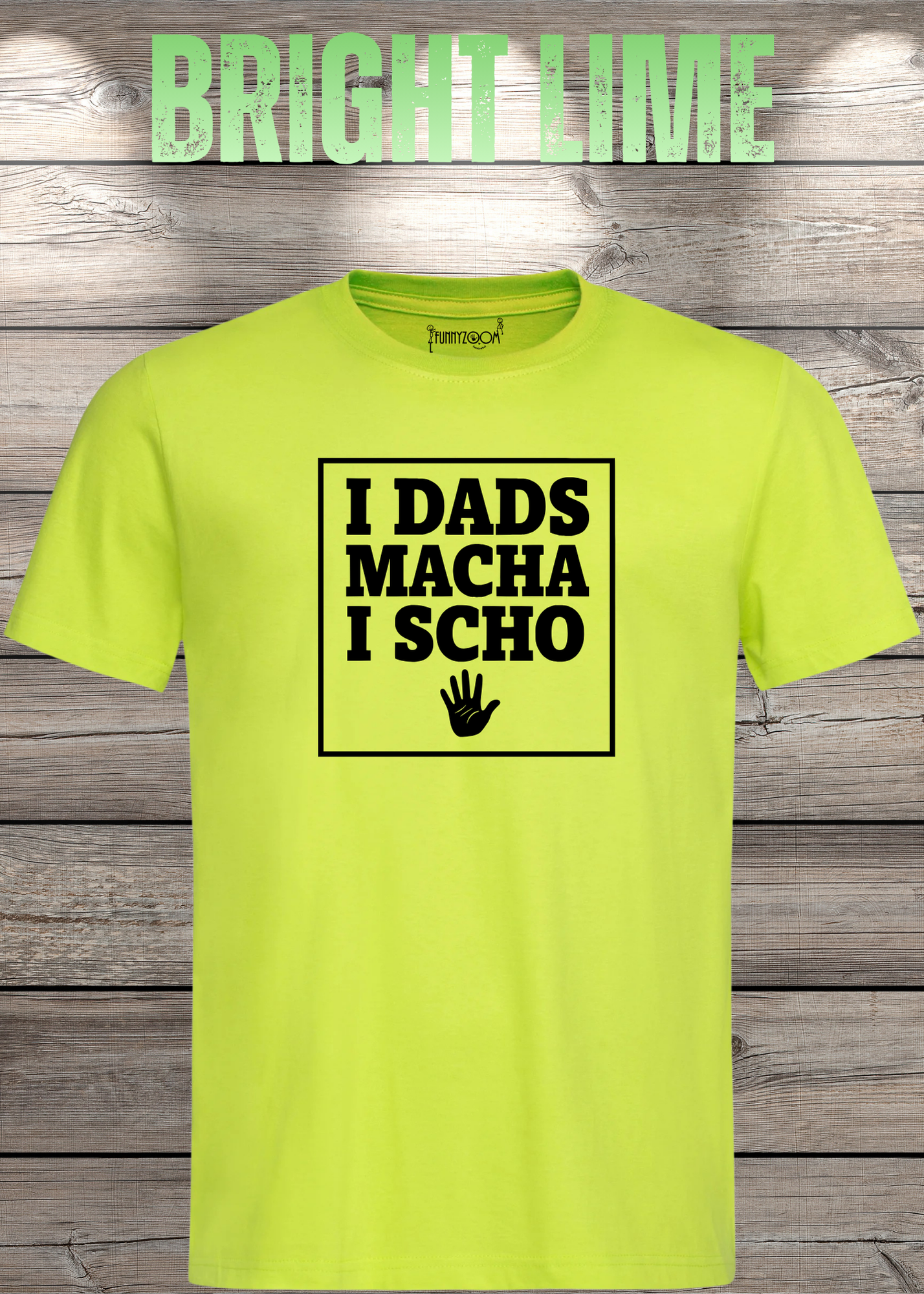 T-Shirt I Dads macha i scho - Lustige Bayernsprüche Geschenkidee - Geburtstag Bayernspruch viele Farben Unisex