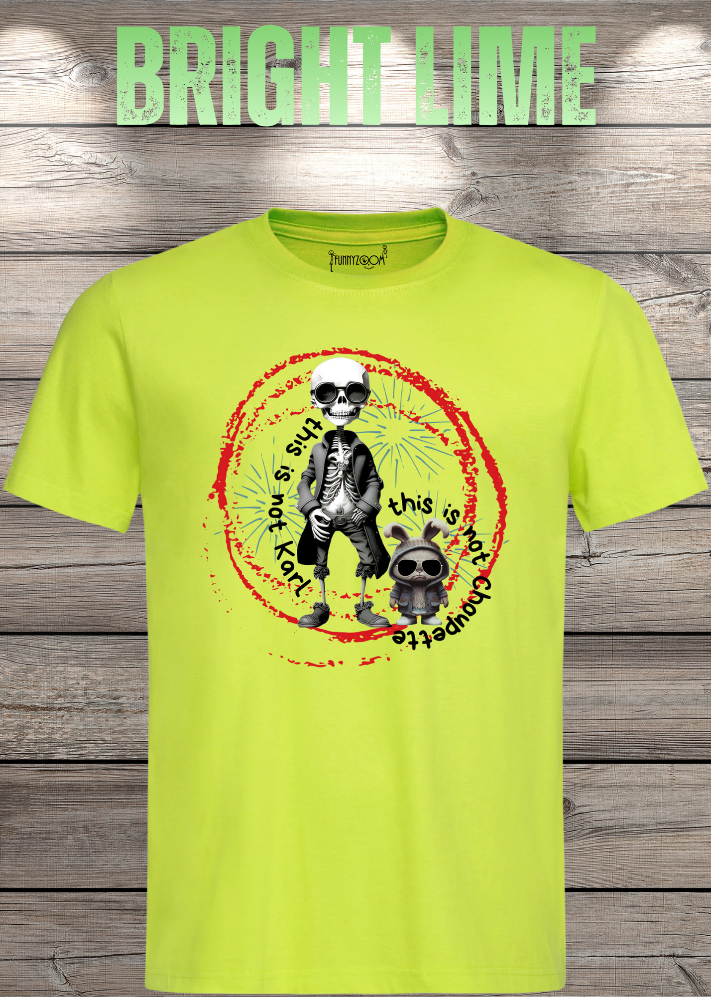 T-Shirt 'This is not Karl this is not Choupette' - Fashion Humor Geschenk Unisex