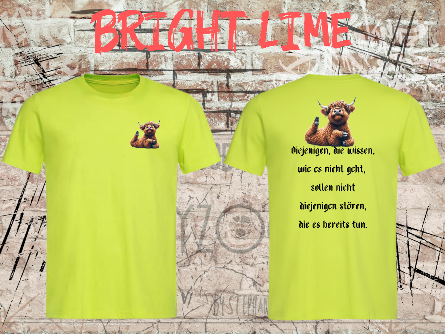 T-Shirt Unisex - Diejenigen, die wissen wie es geht, sollen nicht diejenigen stören die es bereits tun - Lustiger Spruch