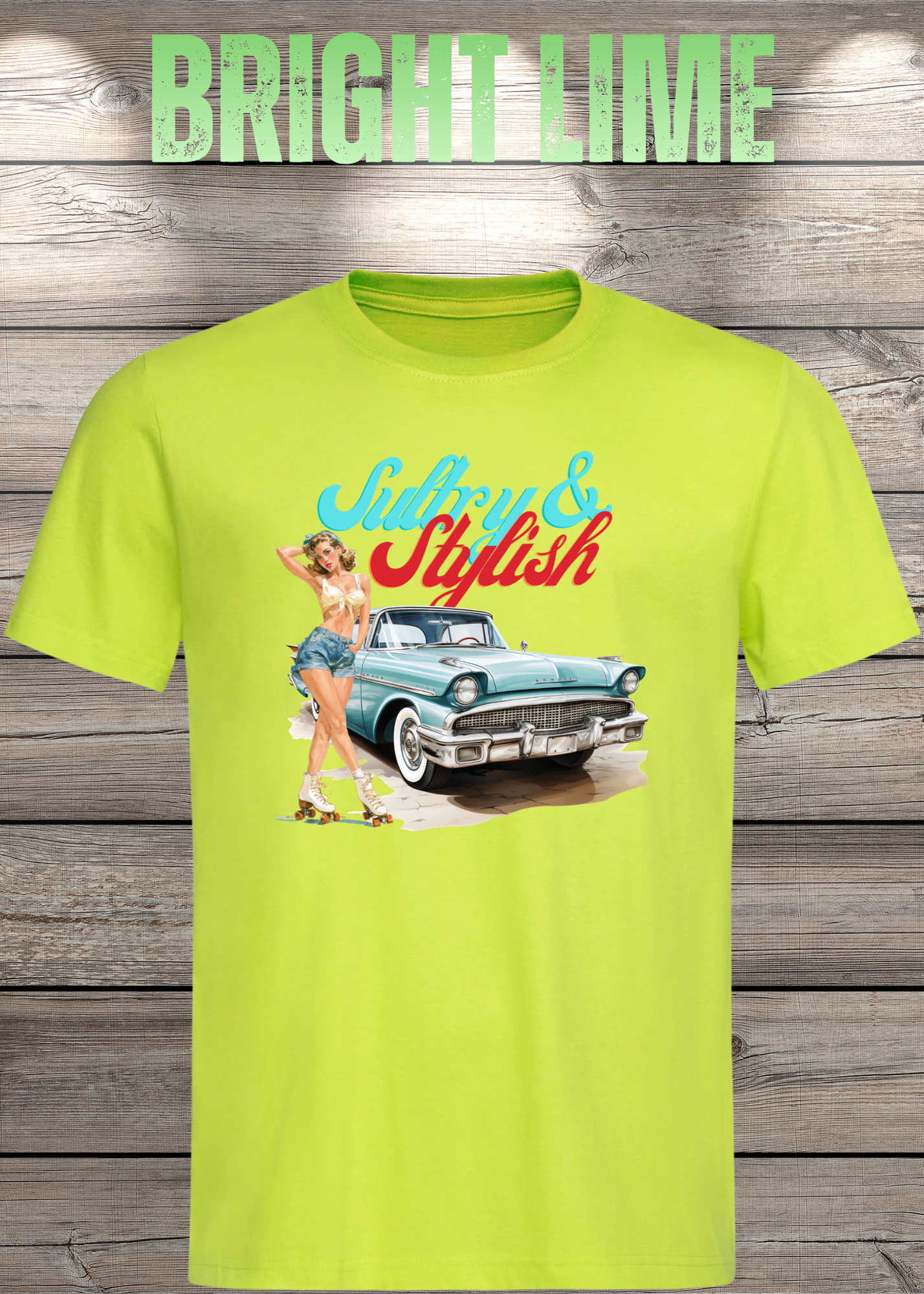 Sultry & Stylish - Vintage Look T-Shirt Unisex
