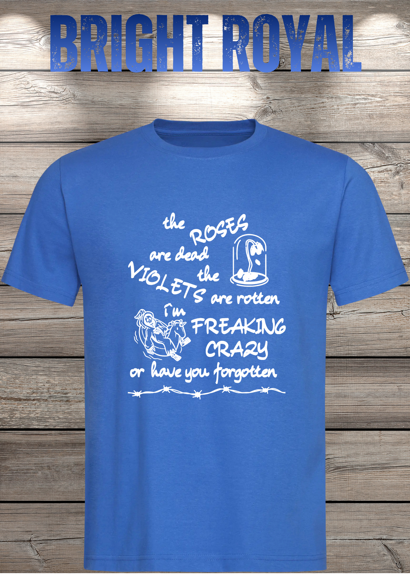 T-Shirt I'm Freaking Crazy - Lustiger Spruch Geschenkidee Geburtstag Unisex Statement