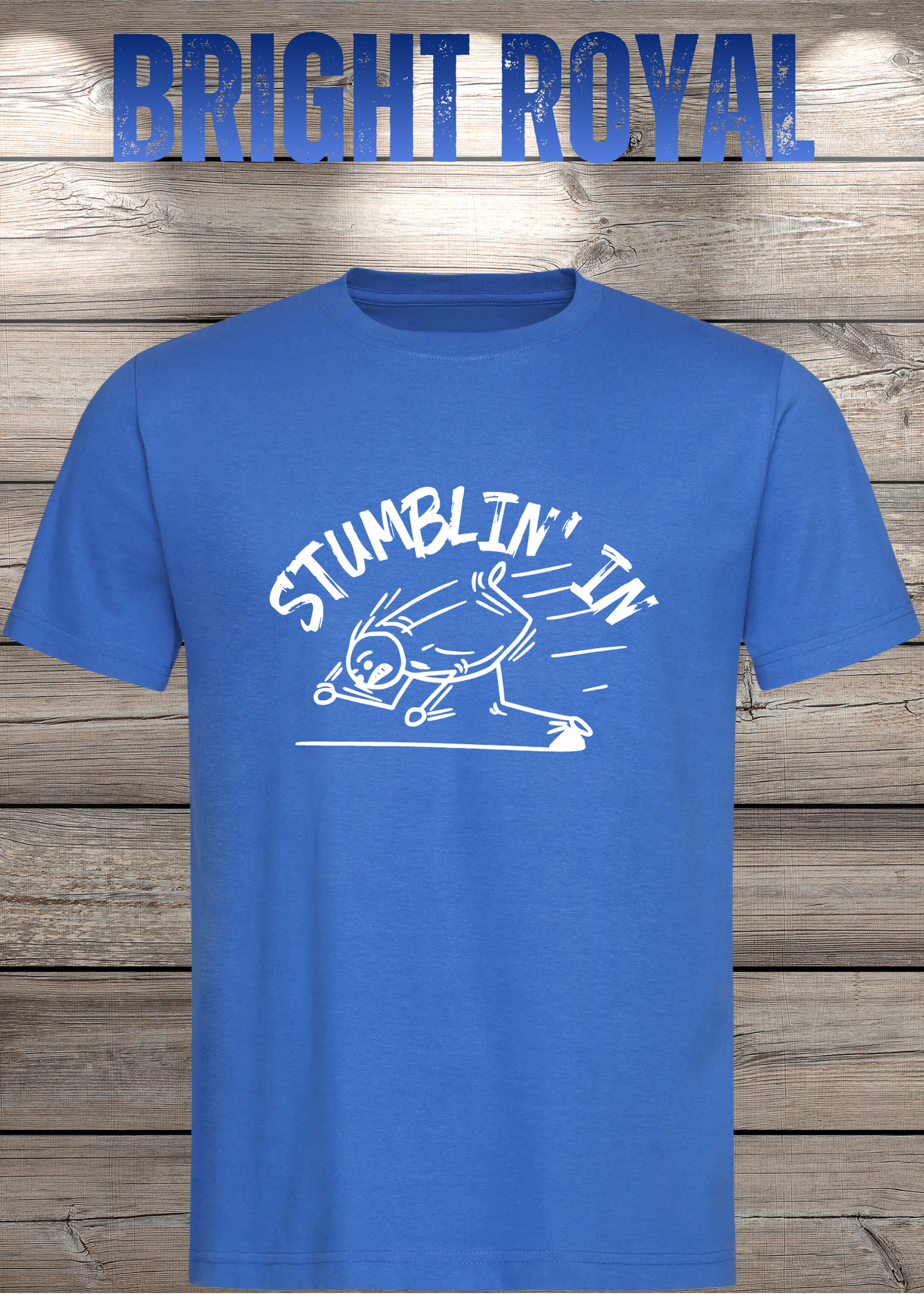 Stumblin' In - Witziges Musik T-Shirt mit Spruch