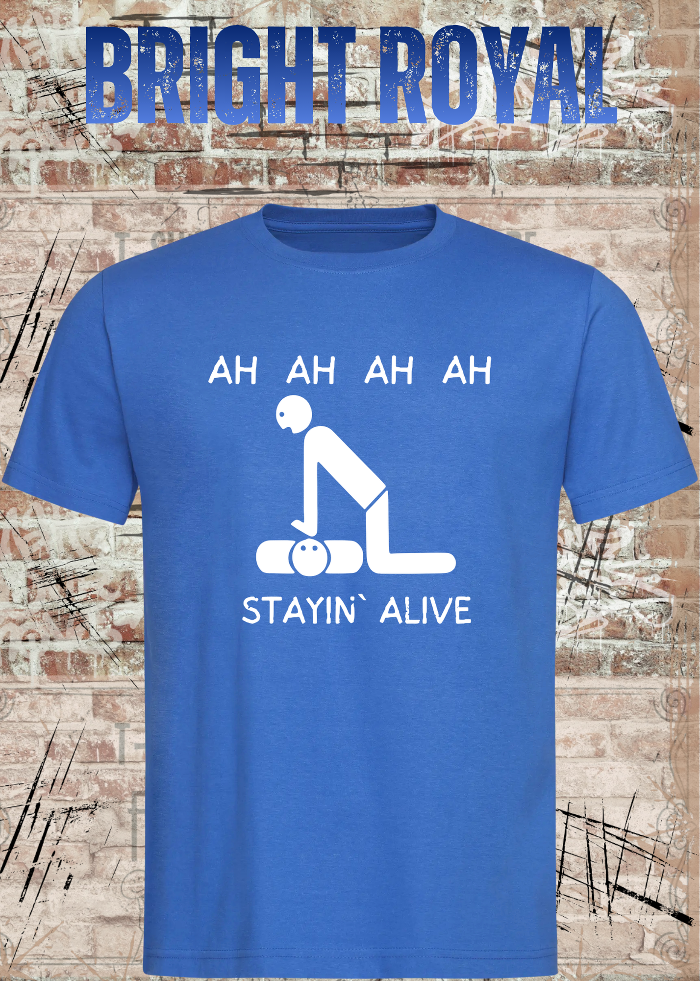 Stayin Alive T-Shirt – Lustiges Rettungsdienst & Krankenpflege Shirt Geschenk