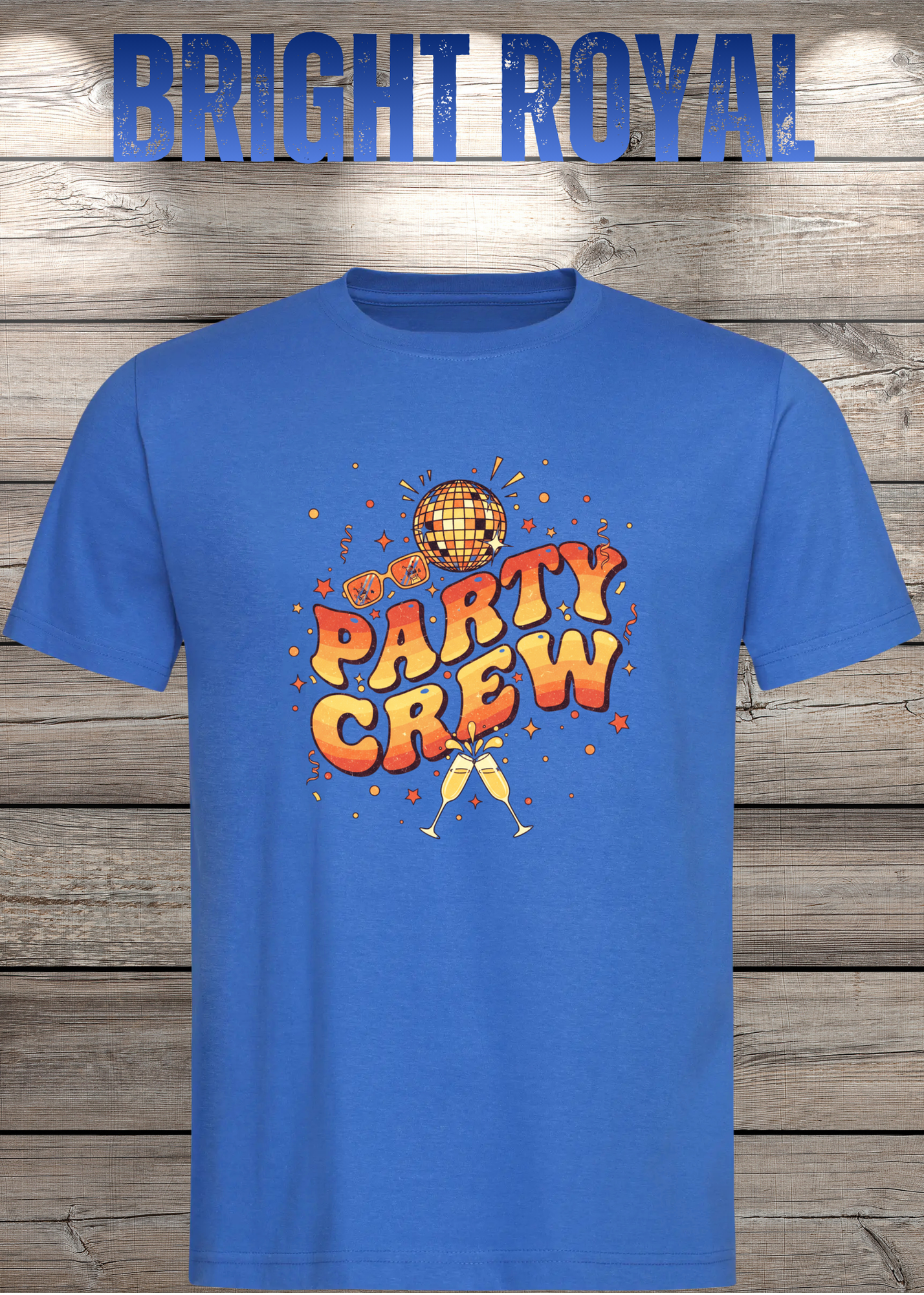 T-Shirt 'Party Crew' - Witziges Party-Shirt für echte Feierlöwen
