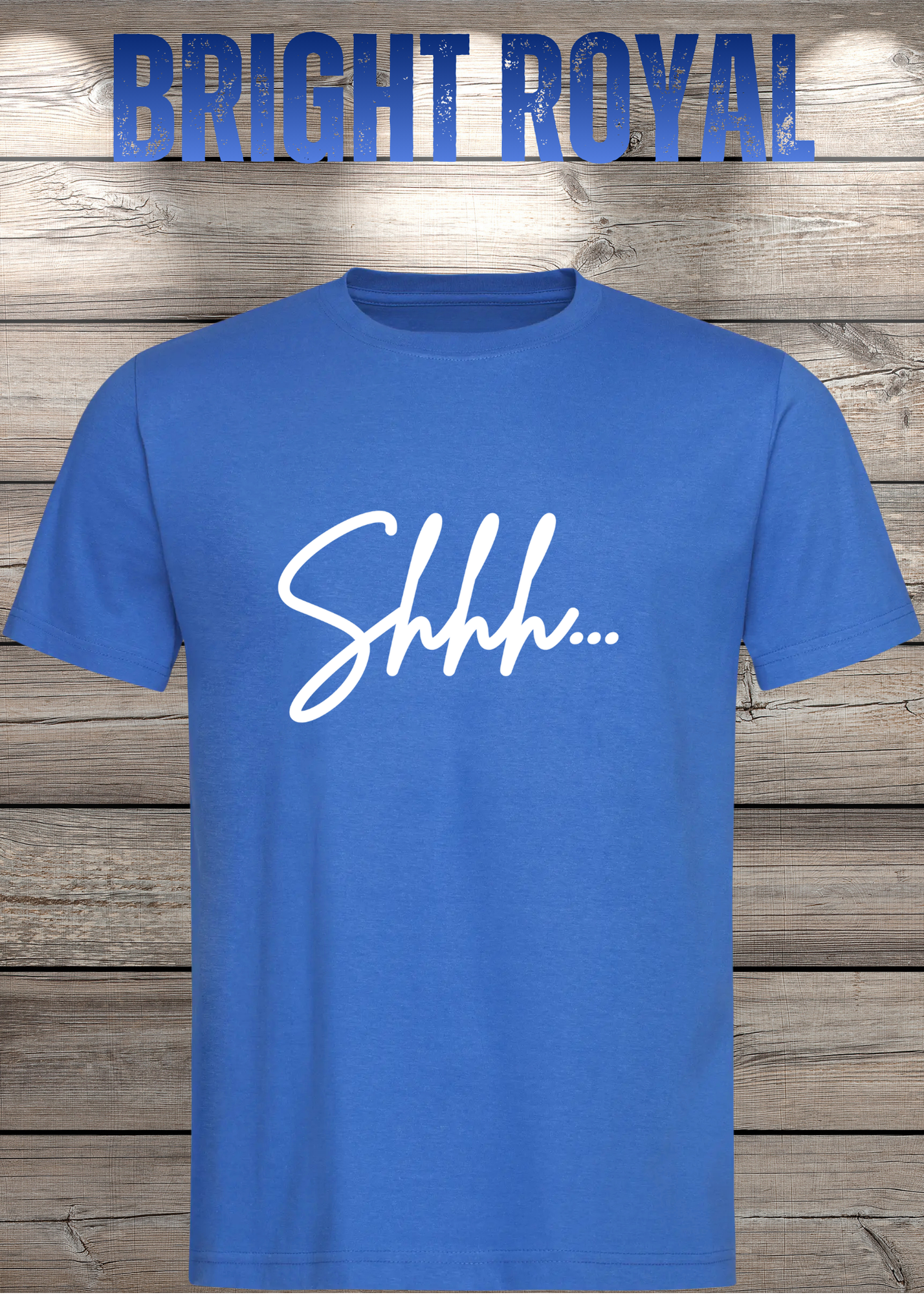 T-Shirt Shhh... - Geschenkidee T-Shirt - T-Shirt mit Spruch - Witziges T-Shirt - T-Shirt Freizeit - Lustiges T-Shirt Unisex