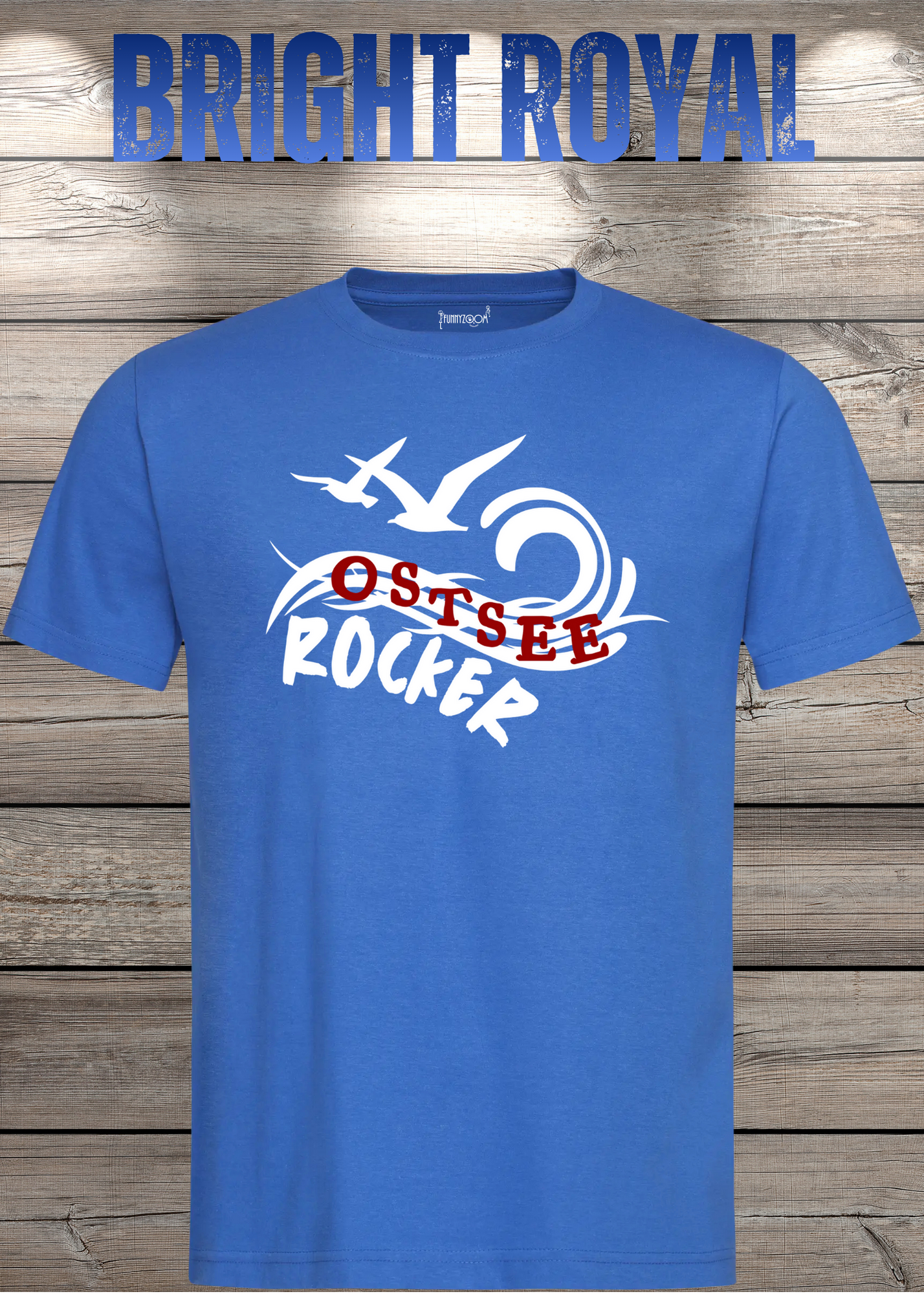 T-Shirt 'Ostsee Rocker' - Norddeutschland Geschenk Unisex Küsten-Style