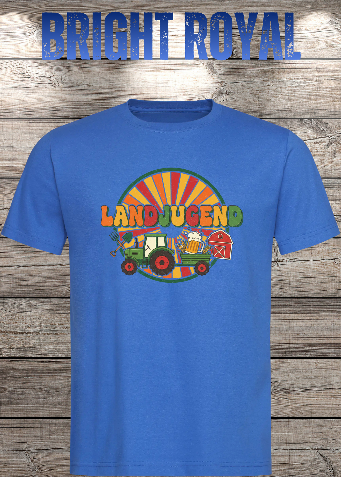 T-Shirt 'Landjugend' - Witziges Statement-Shirt für Landliebhaber