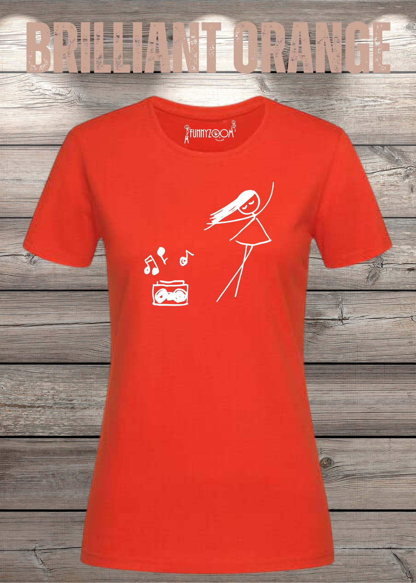 Damen T-Shirt Music for Life - T-Shirt Geschenkidee, lustiges T-Shirt, T-Shirt Musik, witziges T-Shirt, Freizeit T-Shirt Musik