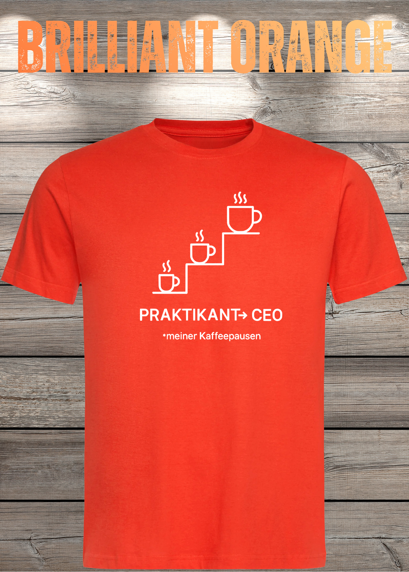 Unisex T-Shirt: Praktikant CEO meiner Kaffeepausen