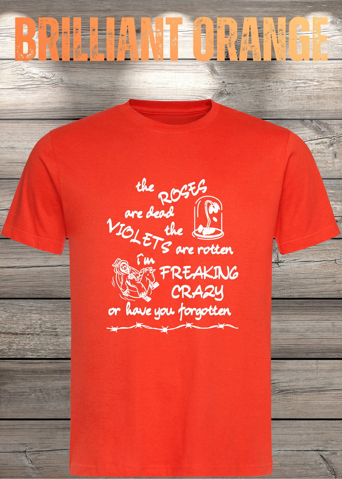T-Shirt I'm Freaking Crazy - Lustiger Spruch Geschenkidee Geburtstag Unisex Statement