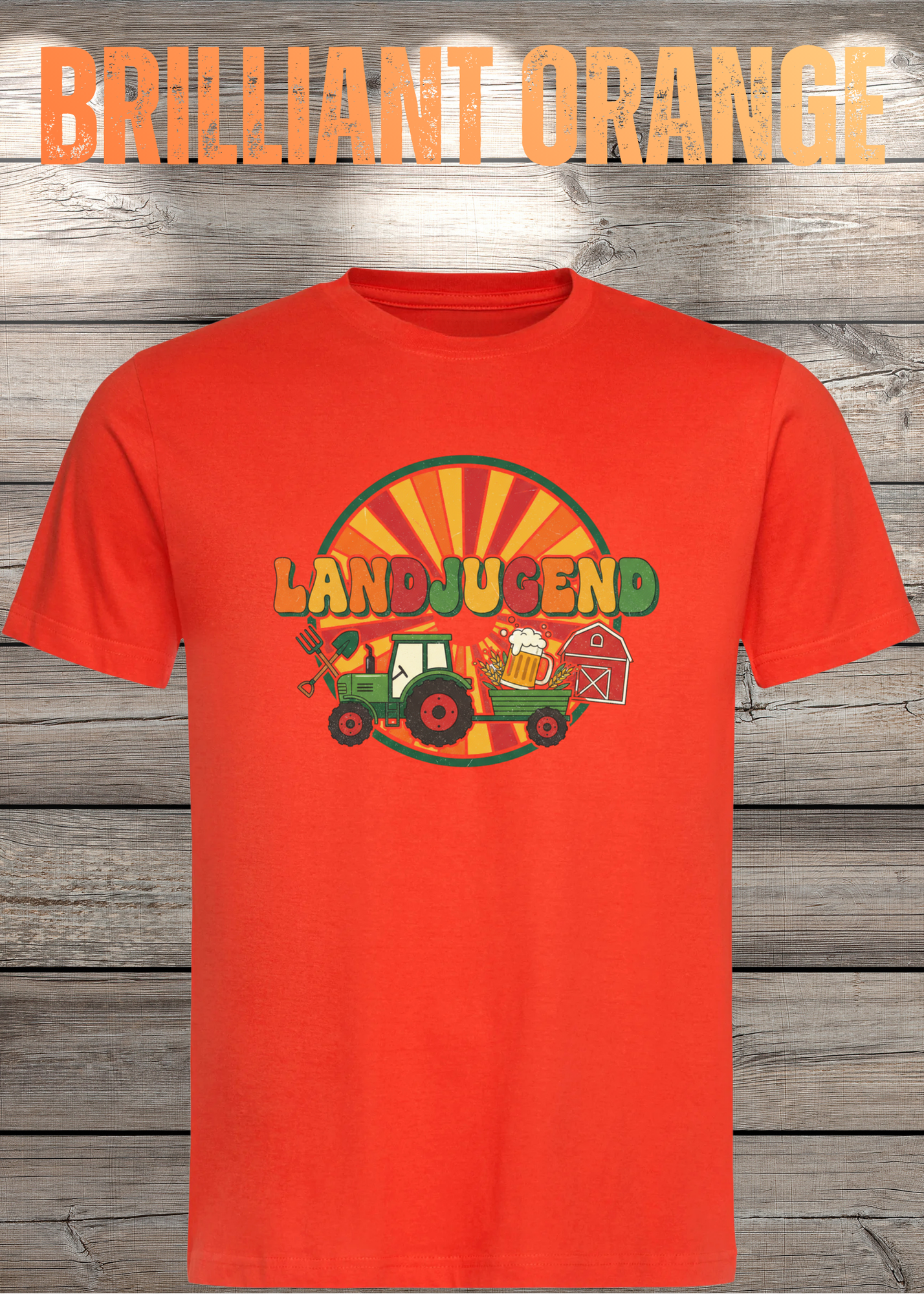 T-Shirt 'Landjugend' - Witziges Statement-Shirt für Landliebhaber