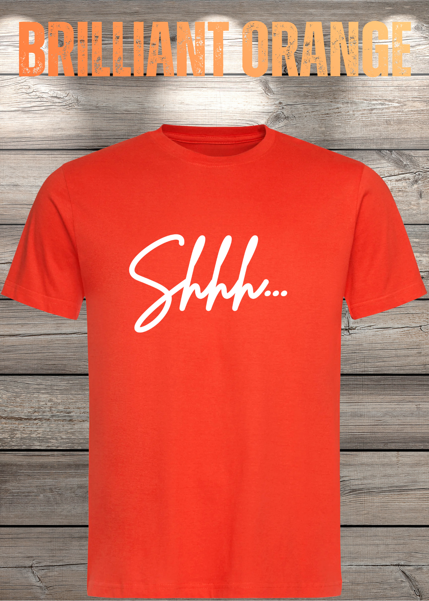 T-Shirt Shhh... - Geschenkidee T-Shirt - T-Shirt mit Spruch - Witziges T-Shirt - T-Shirt Freizeit - Lustiges T-Shirt Unisex