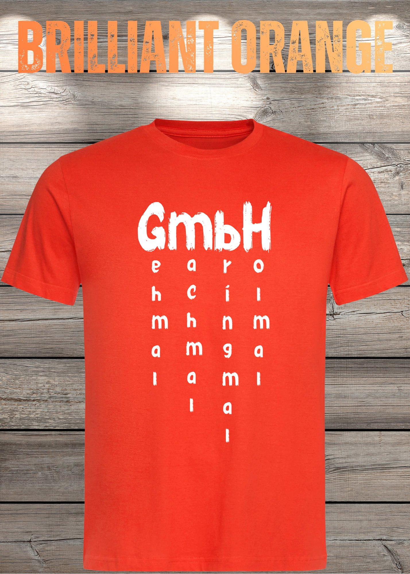 GmbH T-Shirt - Geh mal mach mal bring mal hol mal - Witziges Büro Statement Shirt - Lustiges Geschenk Unisex