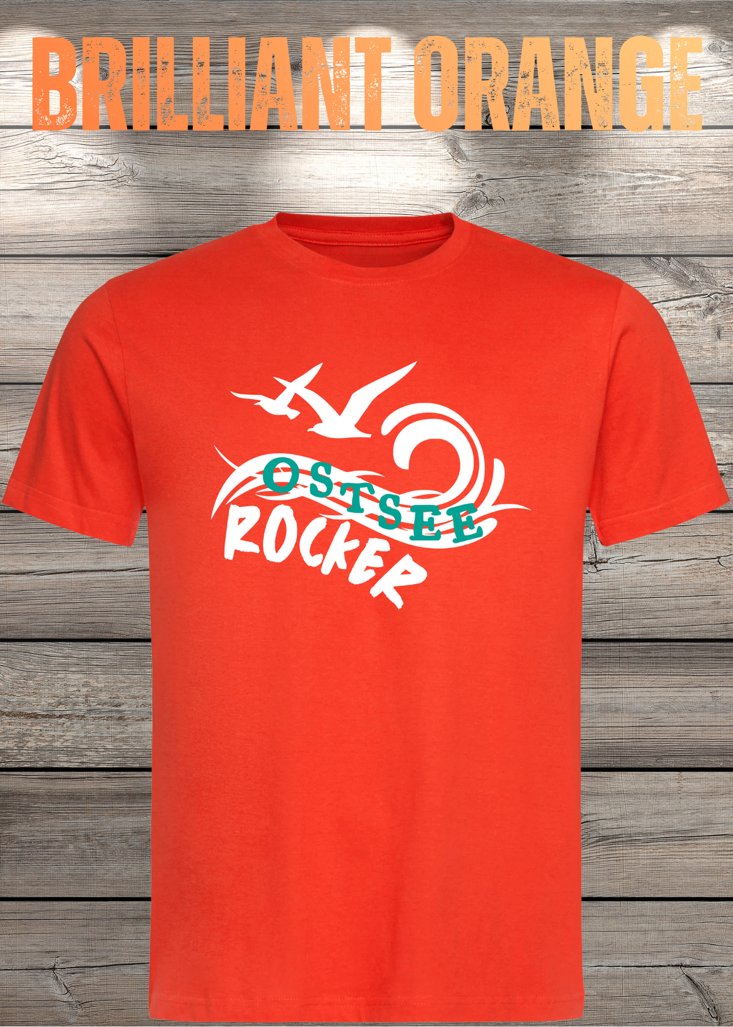 T-Shirt 'Ostsee Rocker' - Norddeutschland Geschenk Unisex Küsten-Style