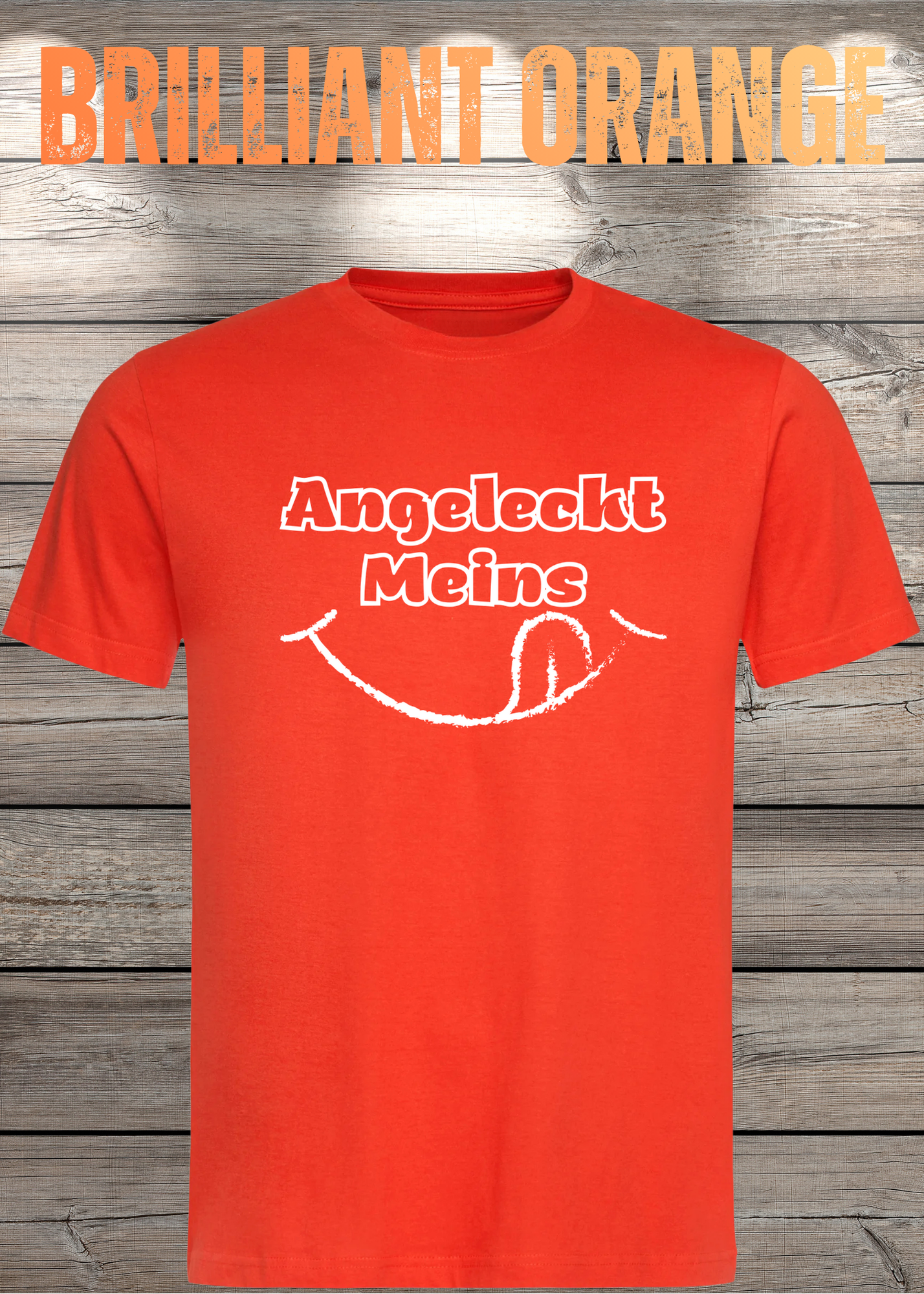 T-Shirt Angeleckt Meins - Lustige Sprüche Geschenkidee - Geburtstag Freizeit Unisex viele Farben