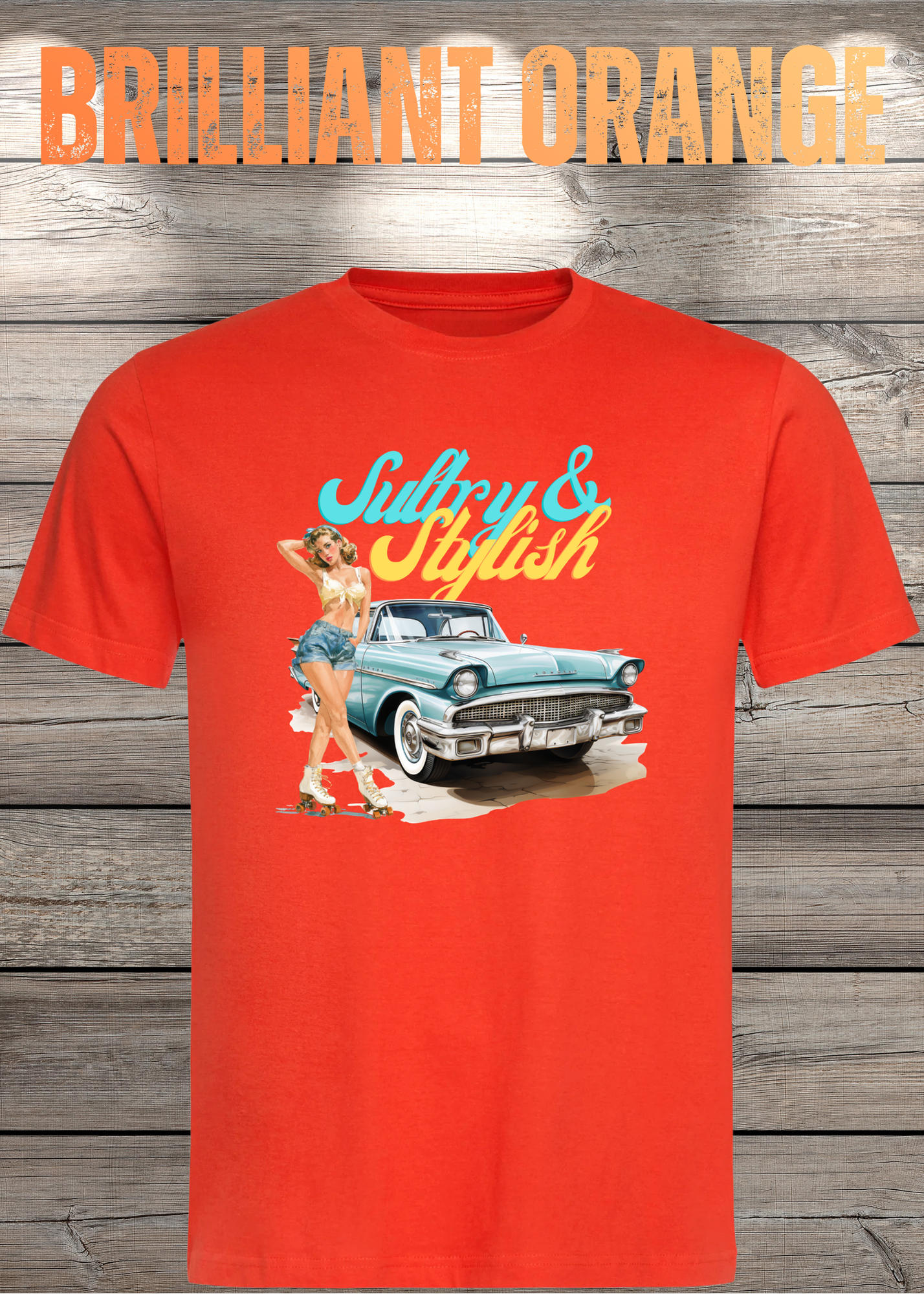 Sultry & Stylish - Vintage Look T-Shirt Unisex
