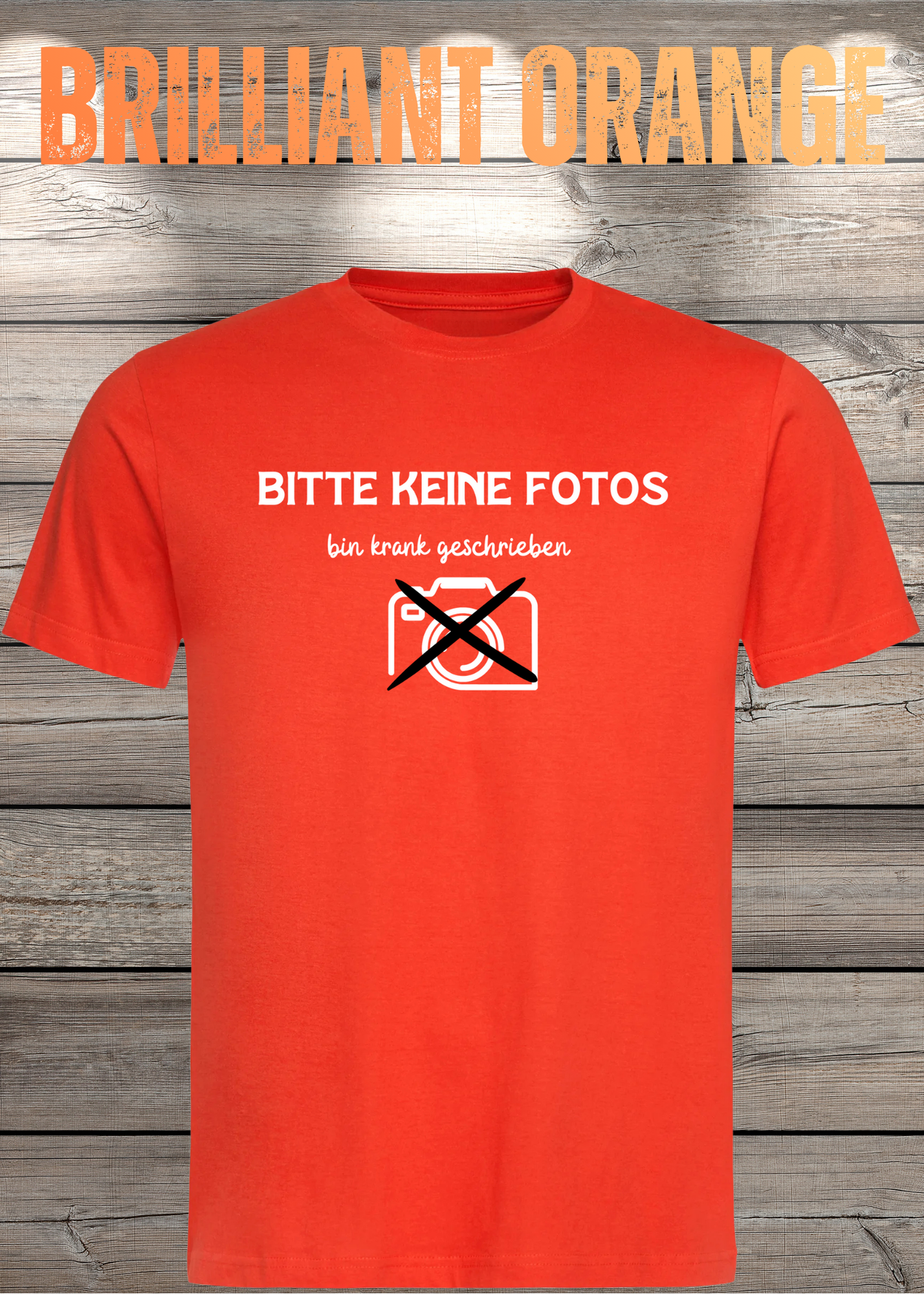 Krankgeschrieben T-Shirt - Witziges Statement Shirt - Lustiges Geschenk - Unisex