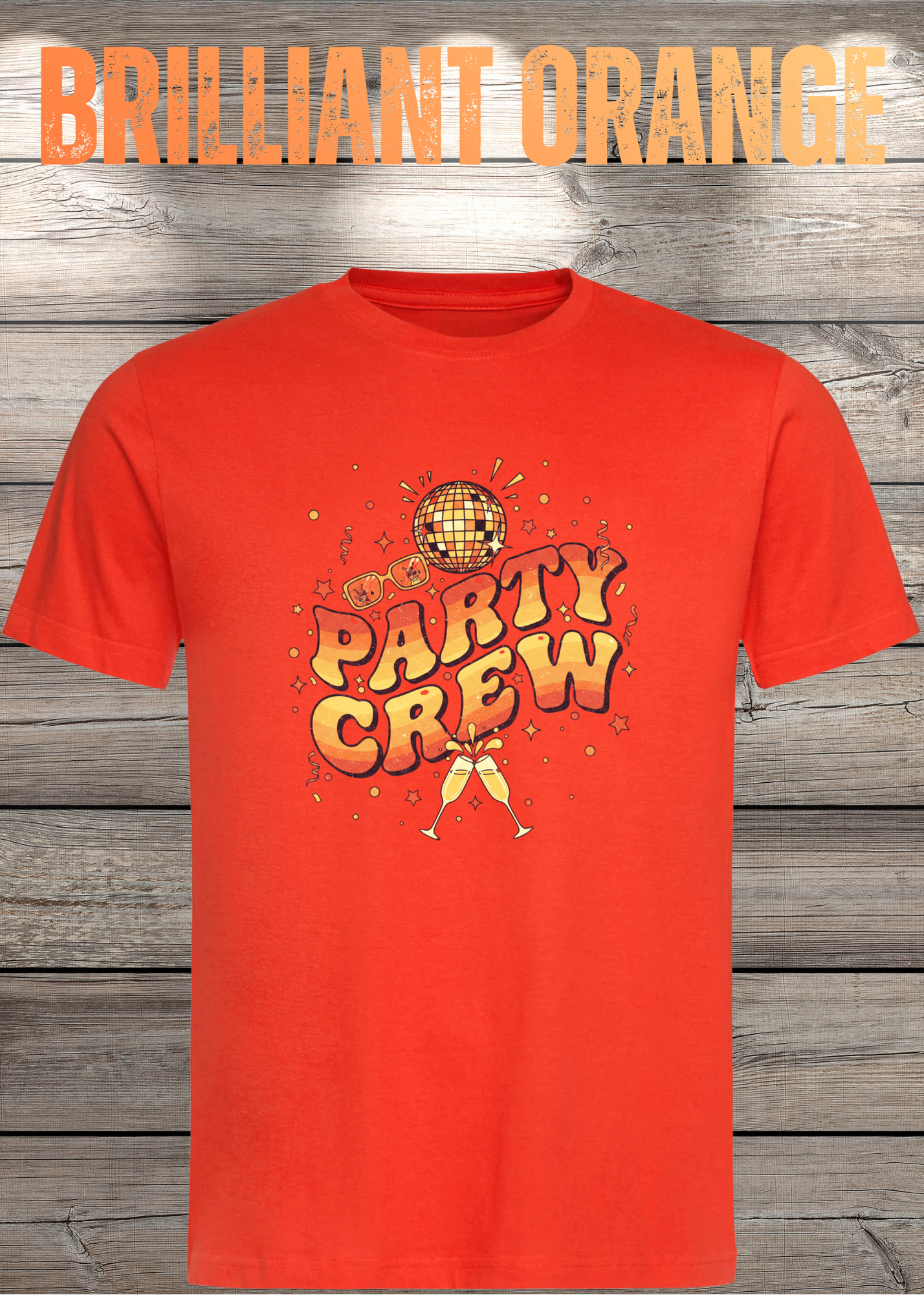 T-Shirt 'Party Crew' - Witziges Party-Shirt für echte Feierlöwen