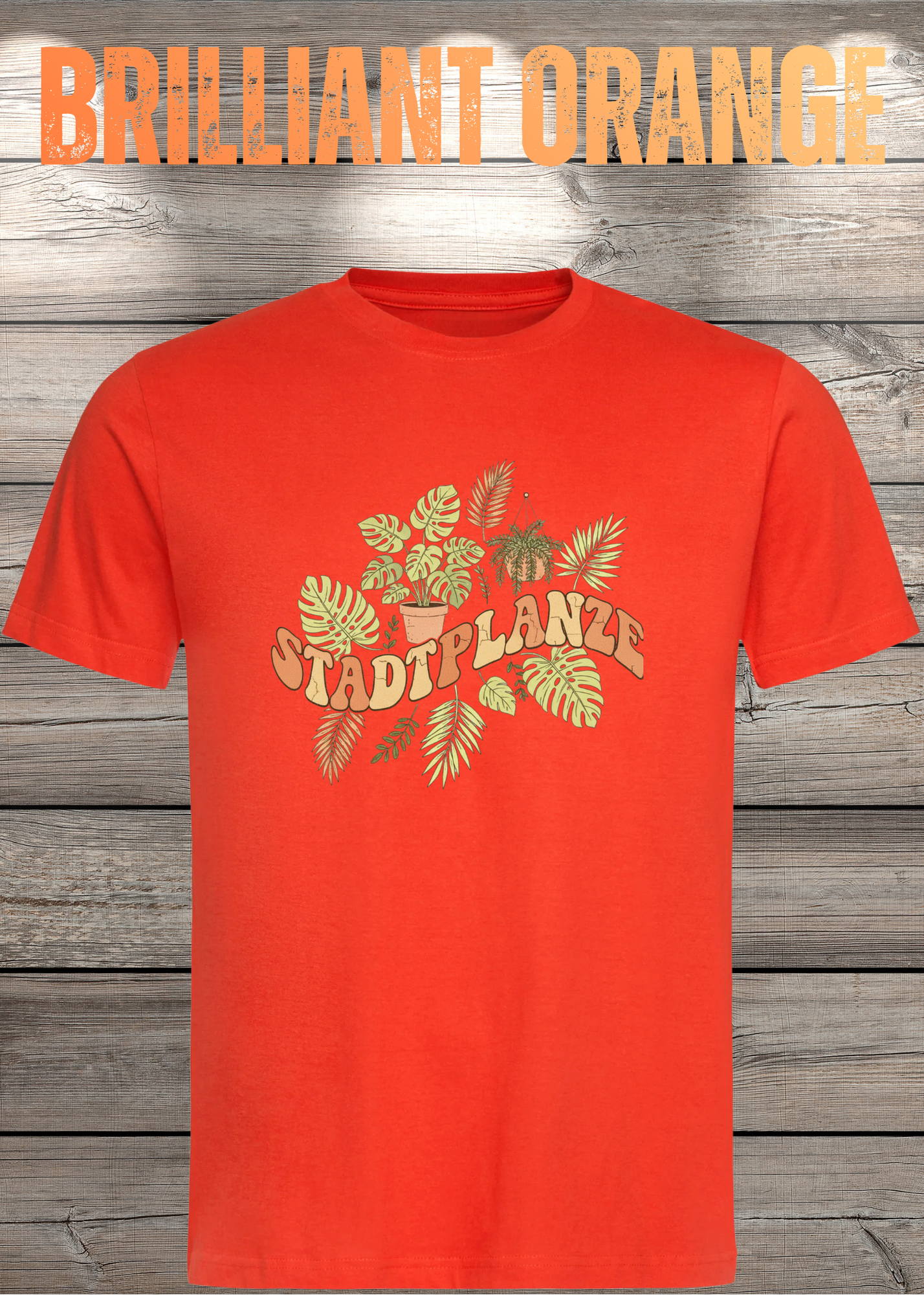T-Shirt 'Stadtpflanze' - Witziges Spruch-Shirt für Urban-Naturliebhaber