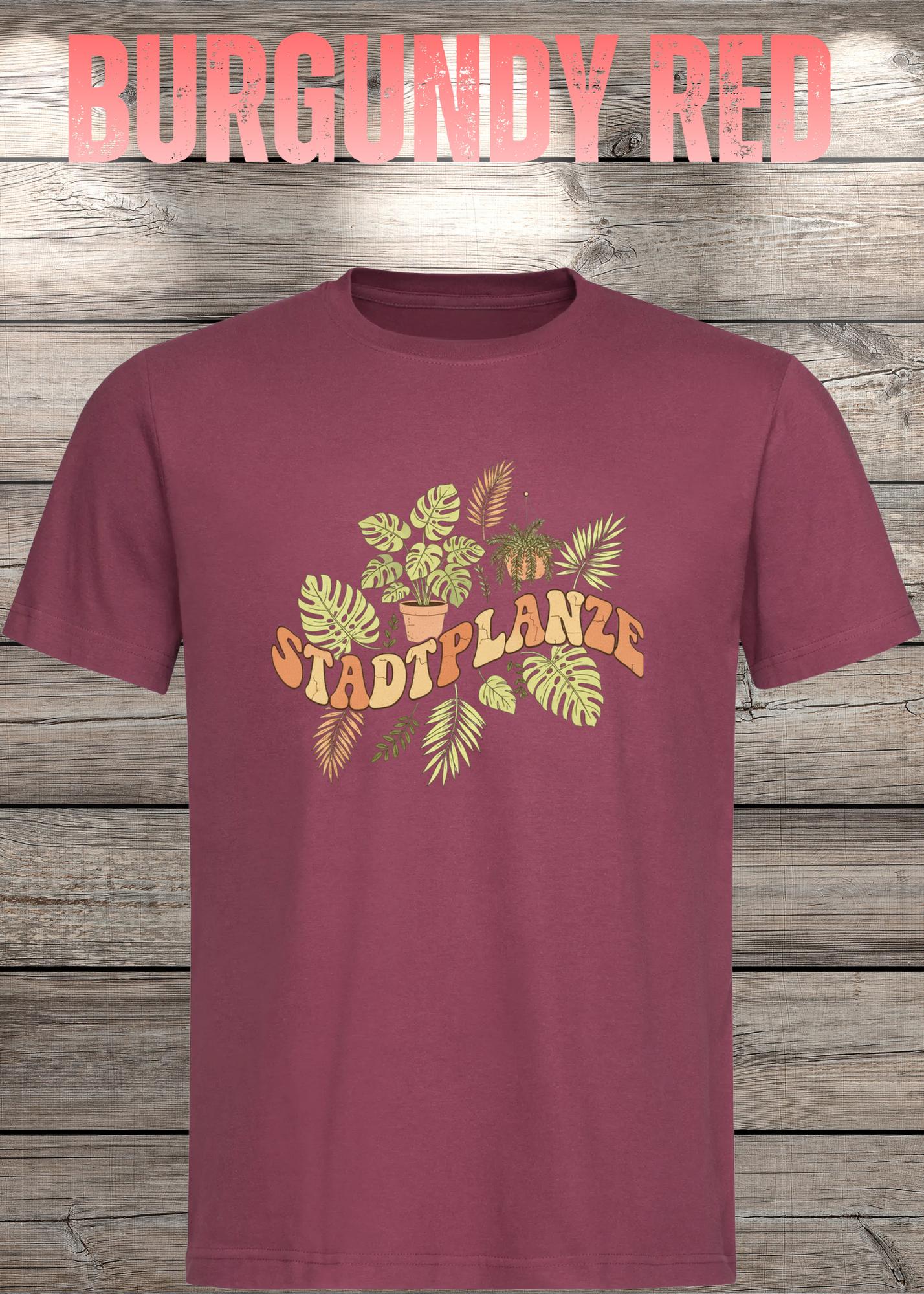 T-Shirt 'Stadtpflanze' - Witziges Spruch-Shirt für Urban-Naturliebhaber