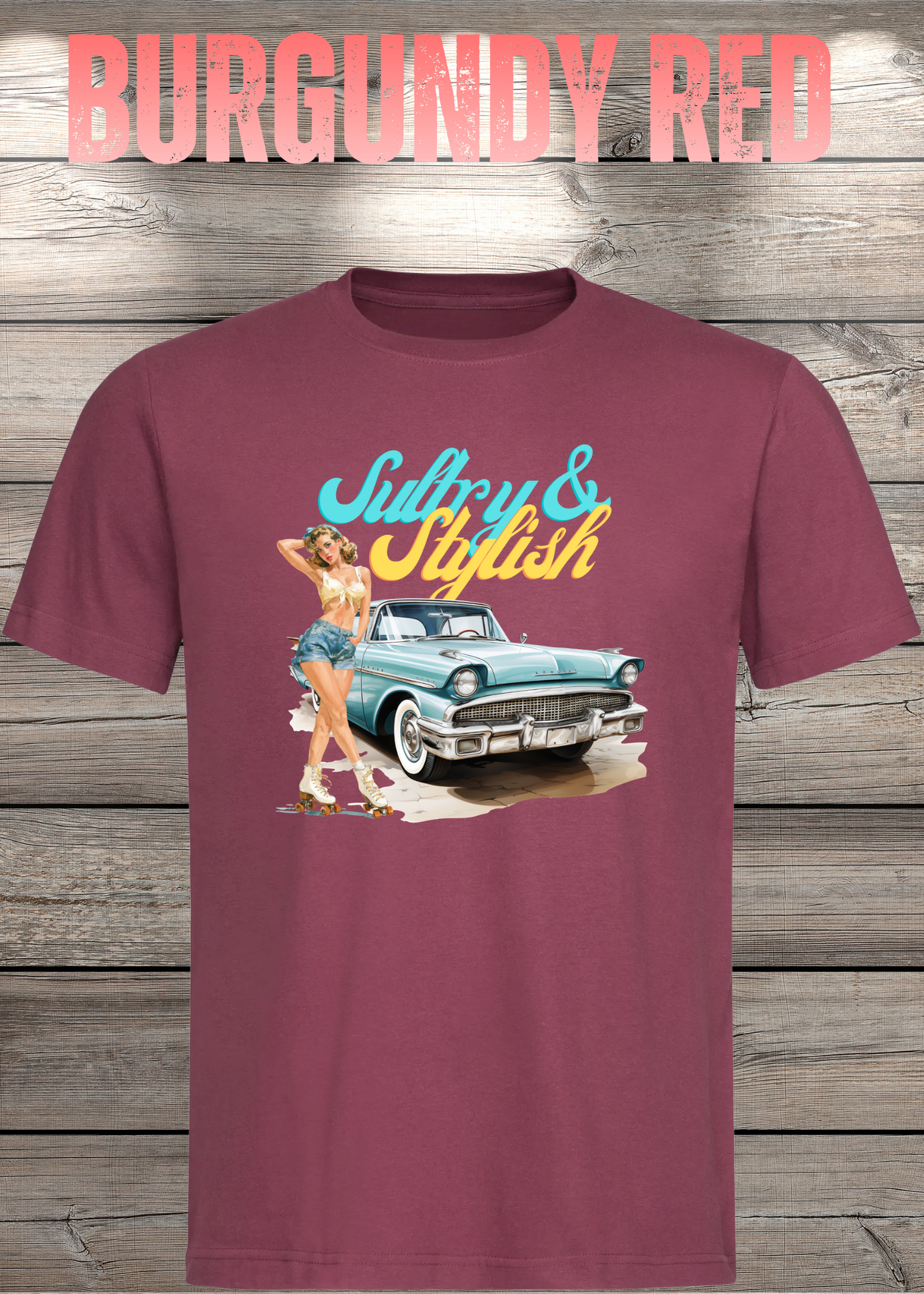 Sultry & Stylish - Vintage Look T-Shirt Unisex