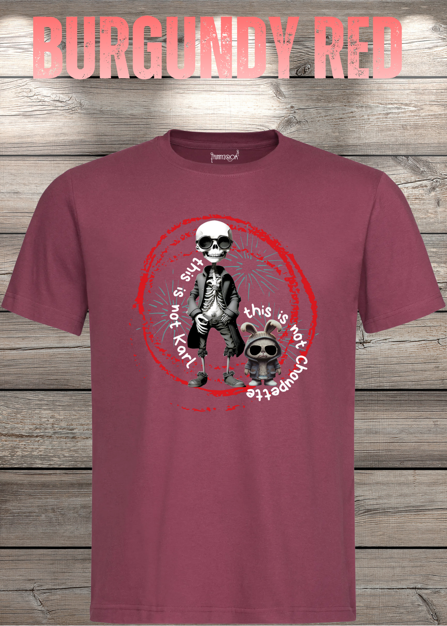 T-Shirt 'This is not Karl this is not Choupette' - Fashion Humor Geschenk Unisex