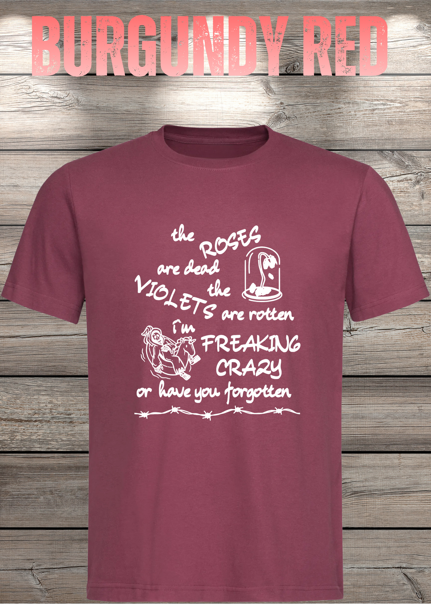 T-Shirt I'm Freaking Crazy - Lustiger Spruch Geschenkidee Geburtstag Unisex Statement