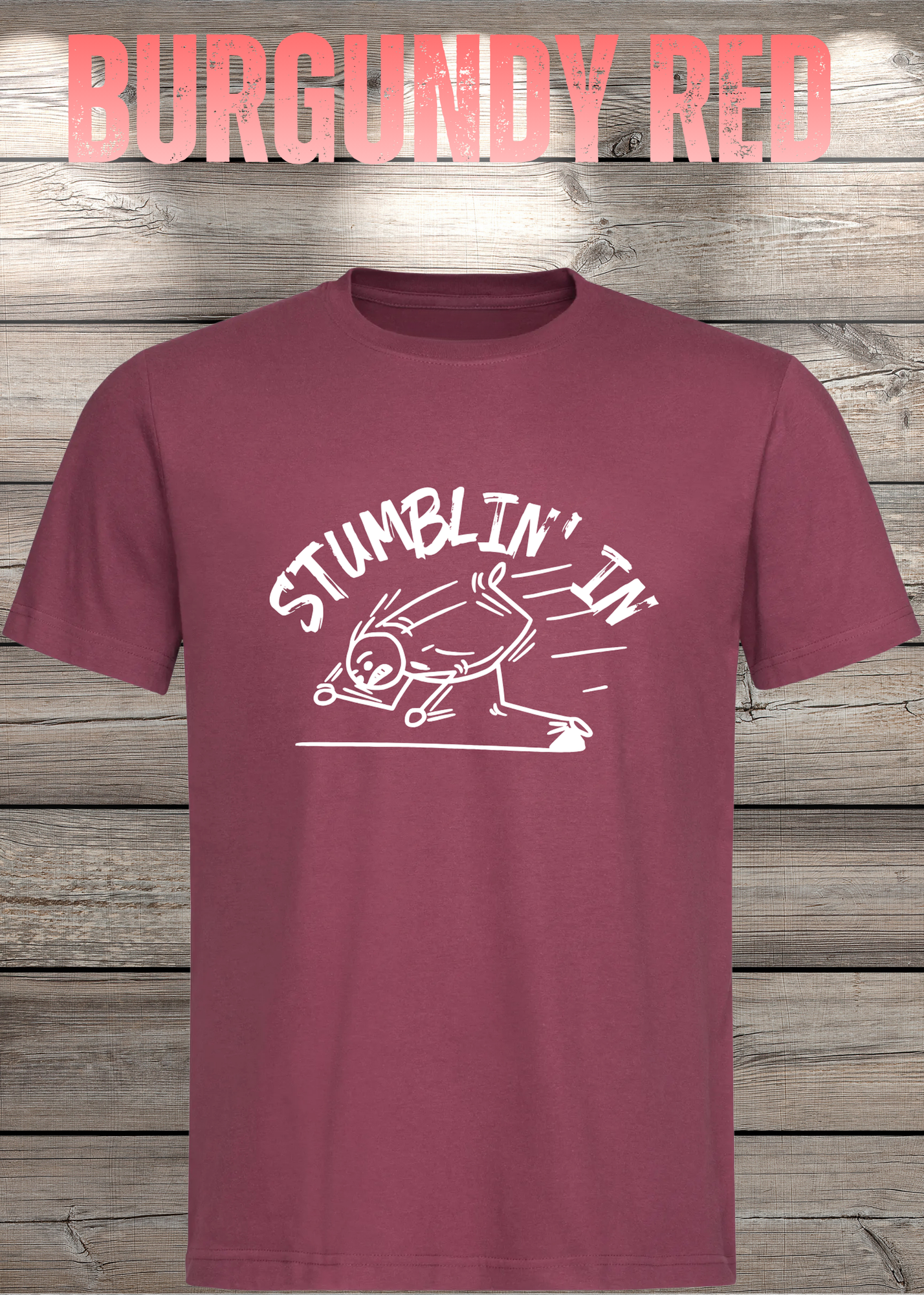 Stumblin' In - Witziges Musik T-Shirt mit Spruch