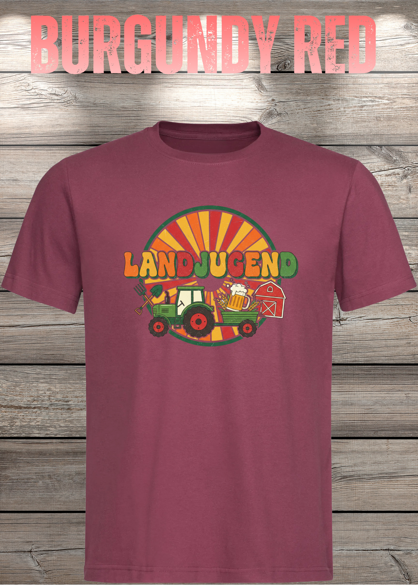 T-Shirt 'Landjugend' - Witziges Statement-Shirt für Landliebhaber