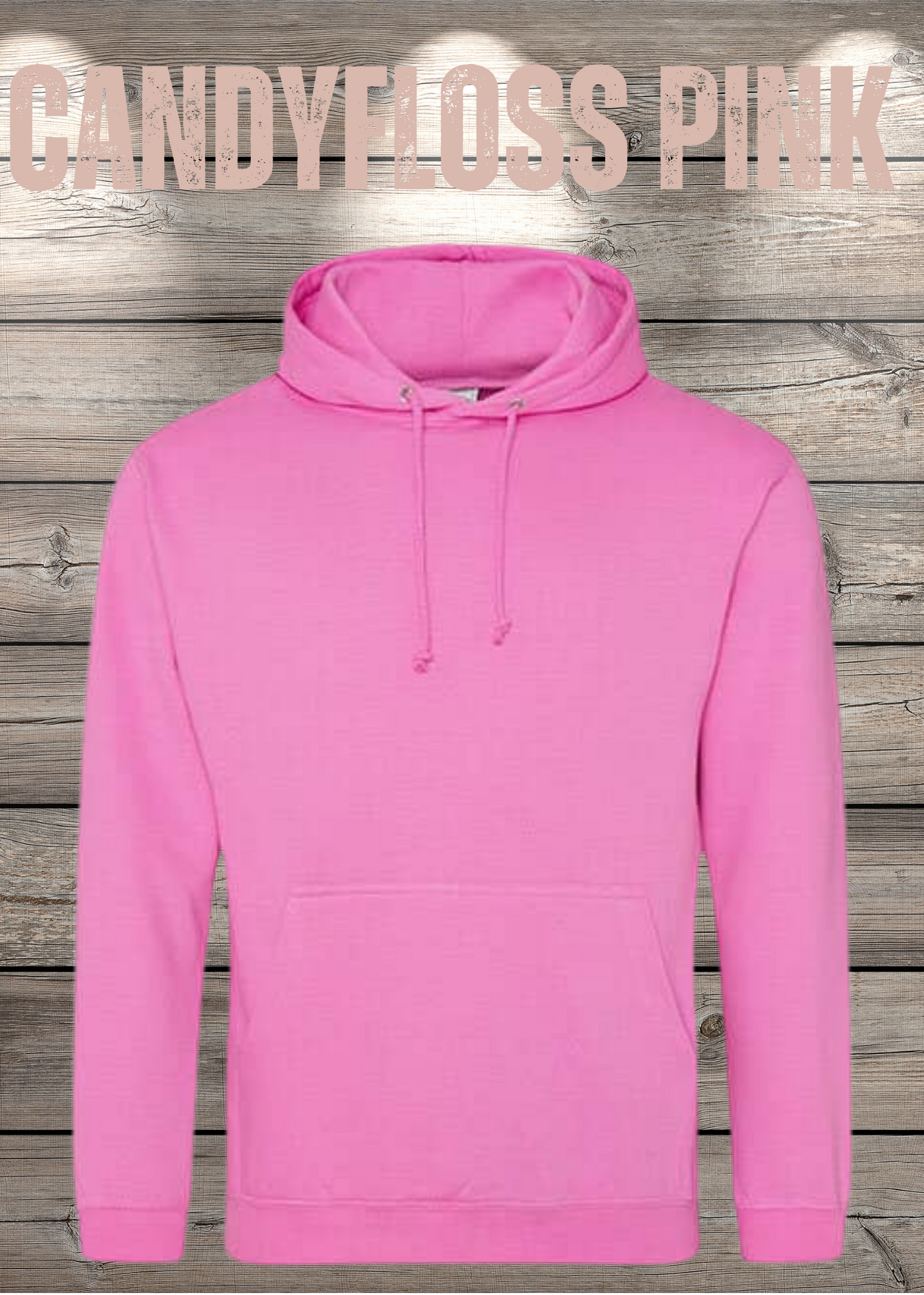 Hoodie Candyfloss Pink