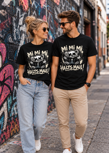 Brummbär Bruno T-Shirt – Mi Mi Mi Halt’s Maul Punk Shirt