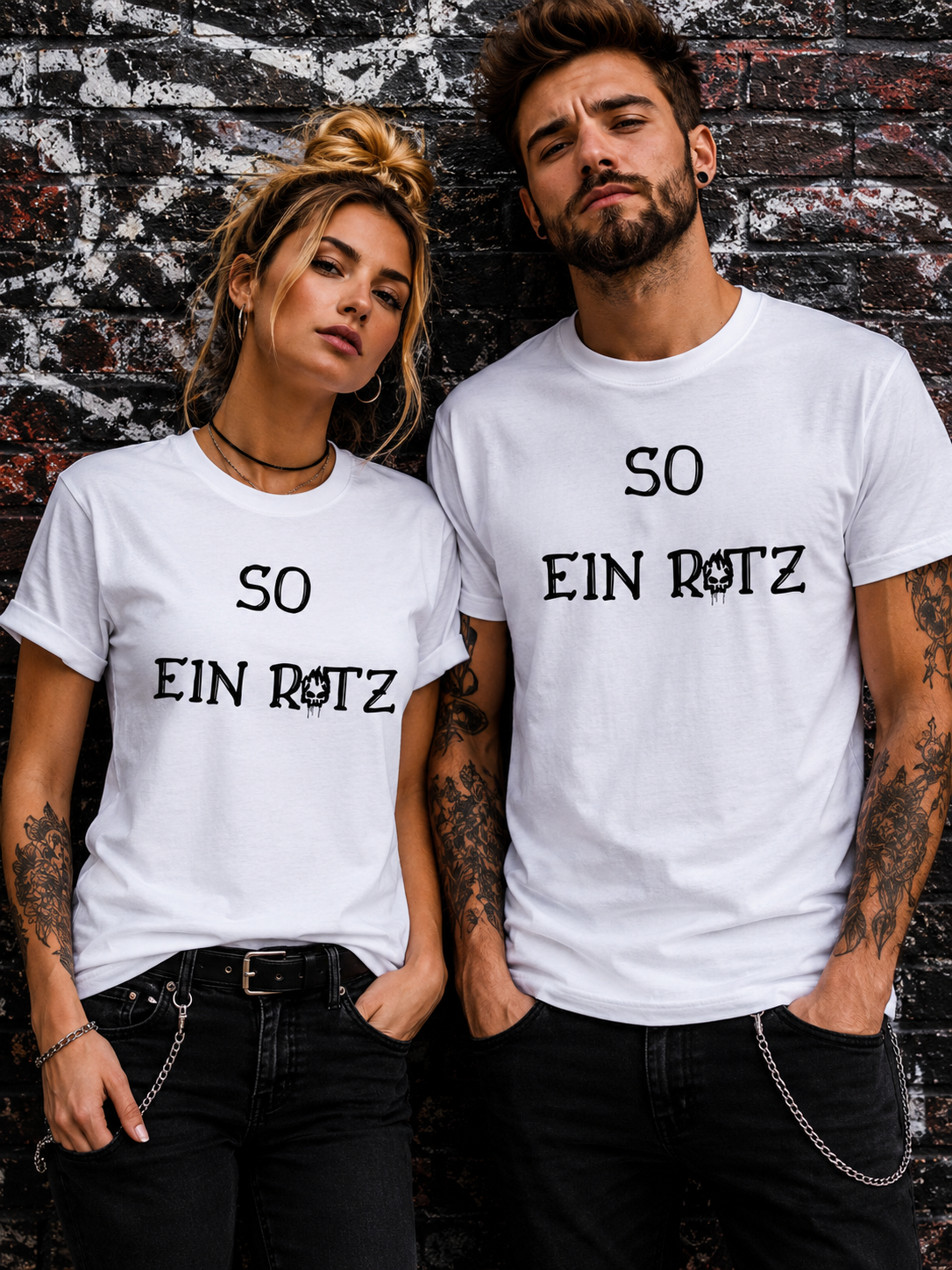 Lustiges Unisex T-Shirt „So ein Rotz“ | Frecher Humor Spruch Shirt