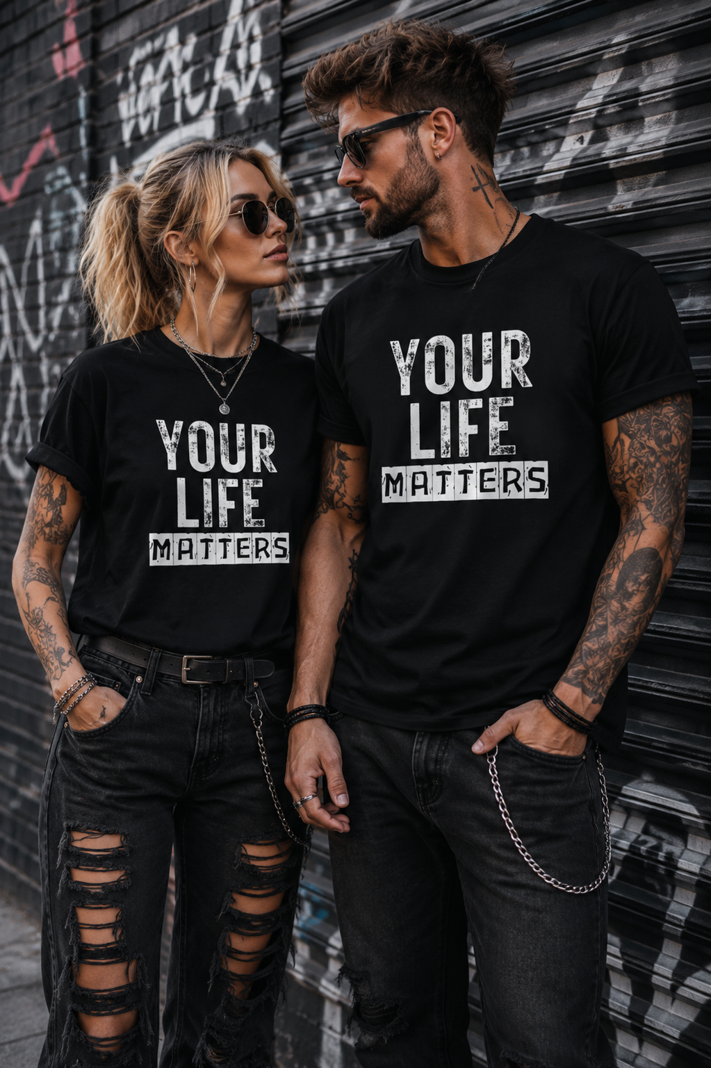 Your Life Matters T-Shirt – Statement Shirt Unisex | Streetwear & Urban Style