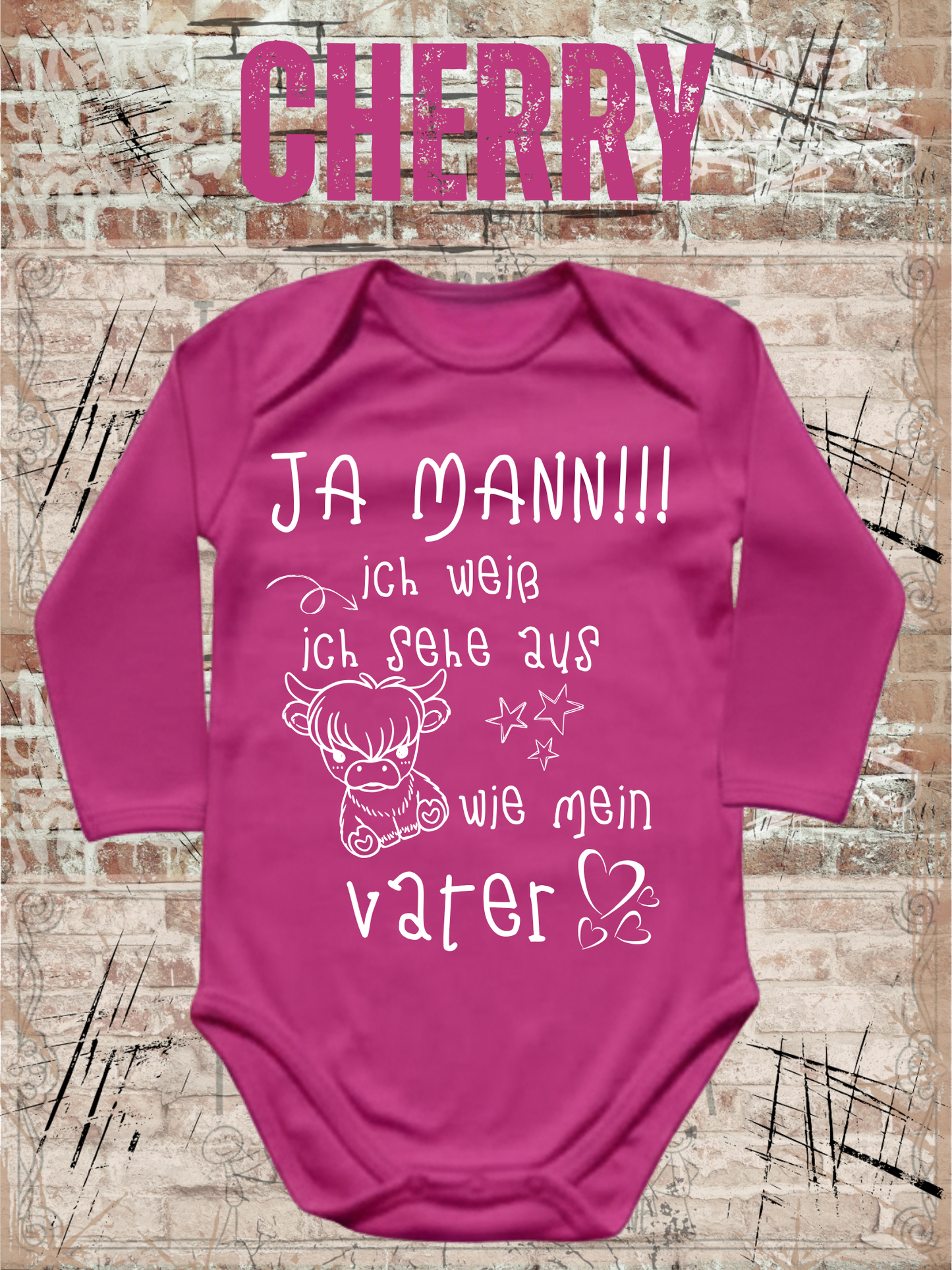 Baby Body 'Ja Mann!!! Ich Weiß Ich Sehe Aus Wie Mein Vater' | Lustiger Papa-Spruch