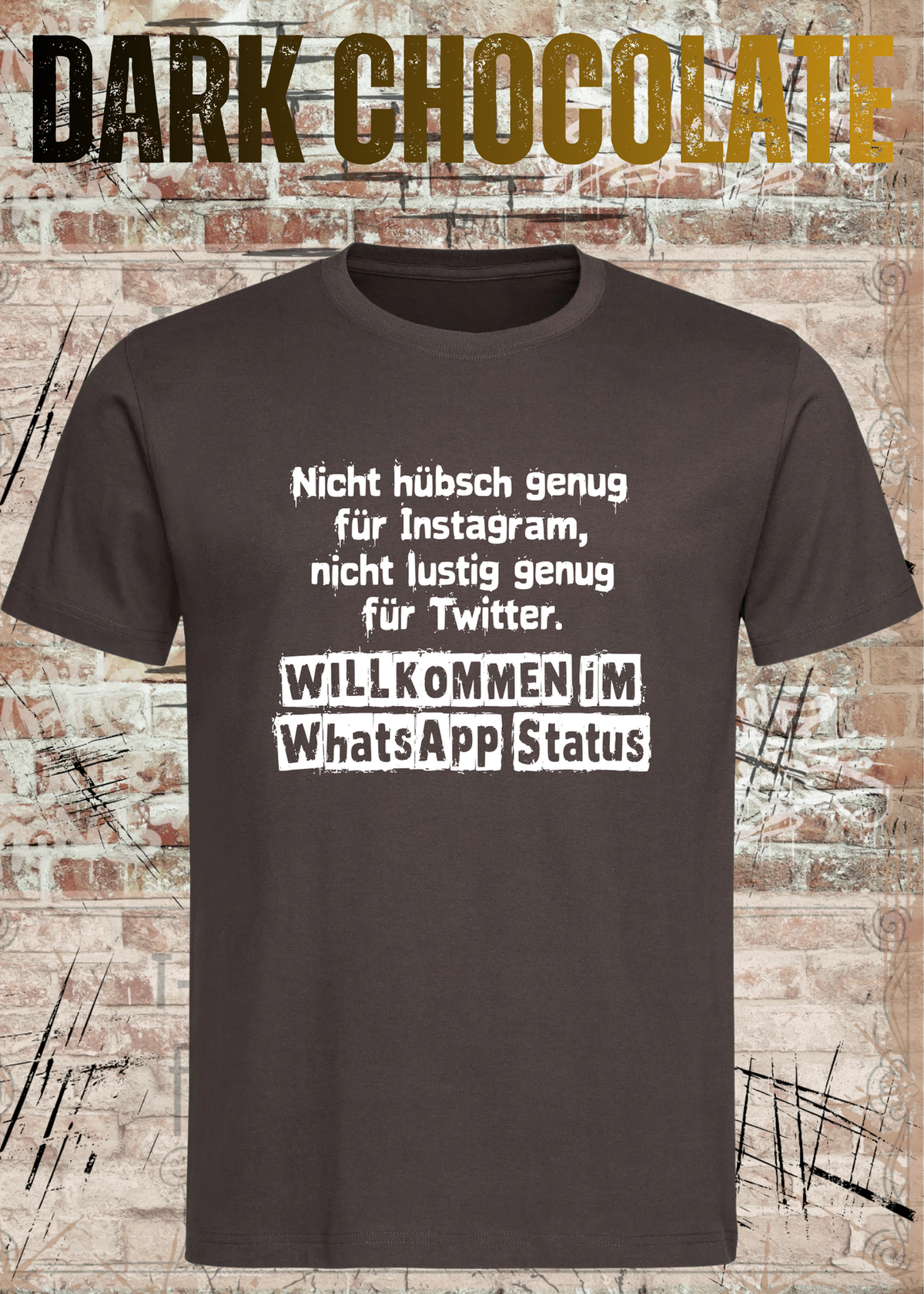Nicht hübsch genug – Lustiges Statement T-Shirt | FunnyZoom