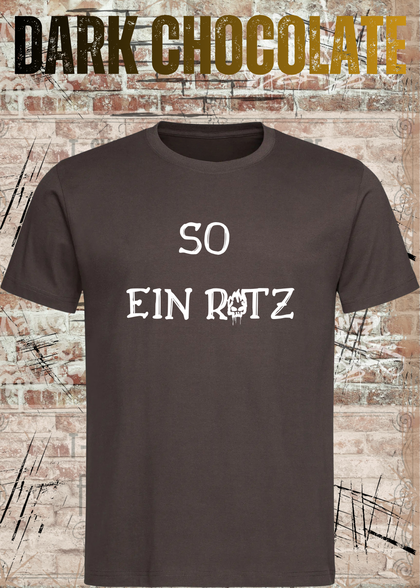 Lustiges Unisex T-Shirt „So ein Rotz“ | Frecher Humor Spruch Shirt