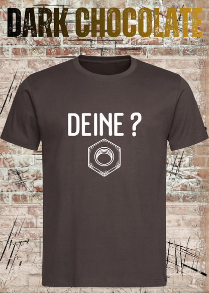 Deine Mutter? – Lustiges Wortspiel T-Shirt | FunnyZoom