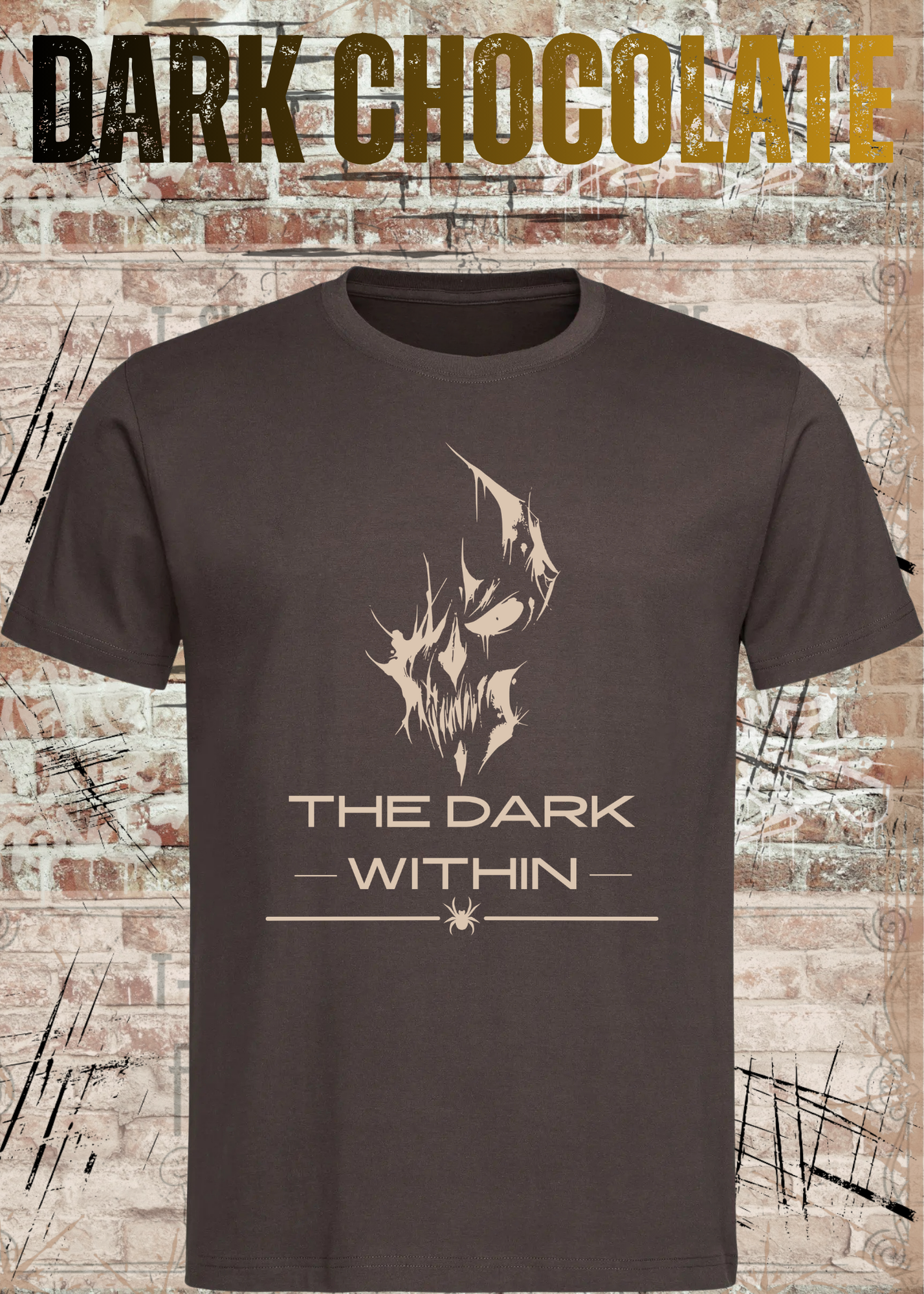 THE DARK WITHIN | Gothic Totenkopf T-Shirt | Rock & Metal Skull Shirt | Unisex