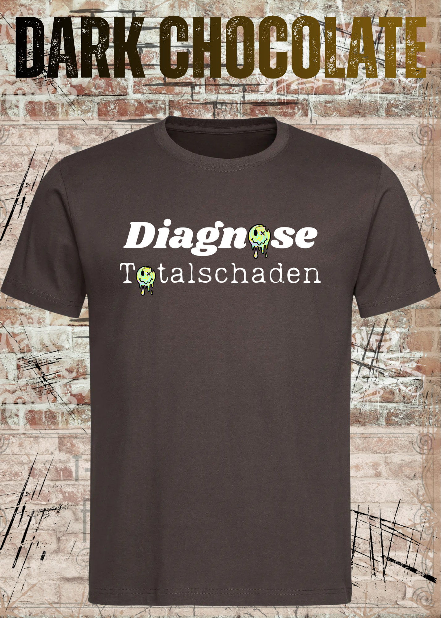 Diagnose Totalschaden – Lustiges T-Shirt mit schwarzem Humor
