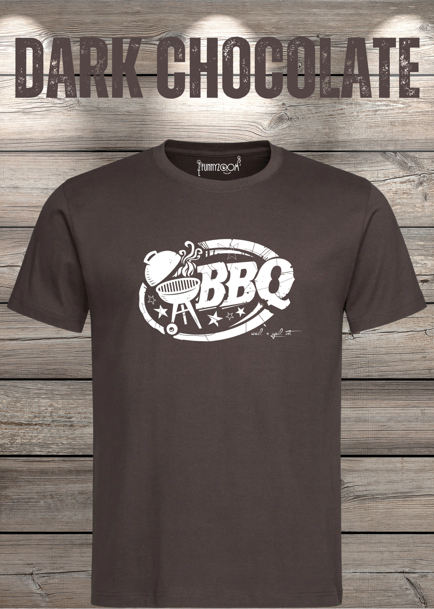 T-Shirt BBQ weils geil ist! Geschenkidee für Grillmeister Lustiges Grill Shirt Unisex