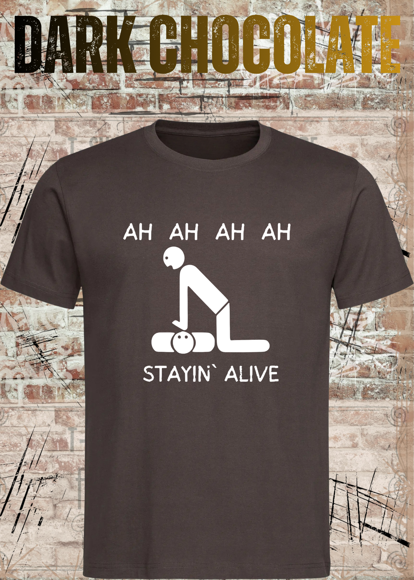 Stayin Alive T-Shirt – Lustiges Rettungsdienst & Krankenpflege Shirt Geschenk