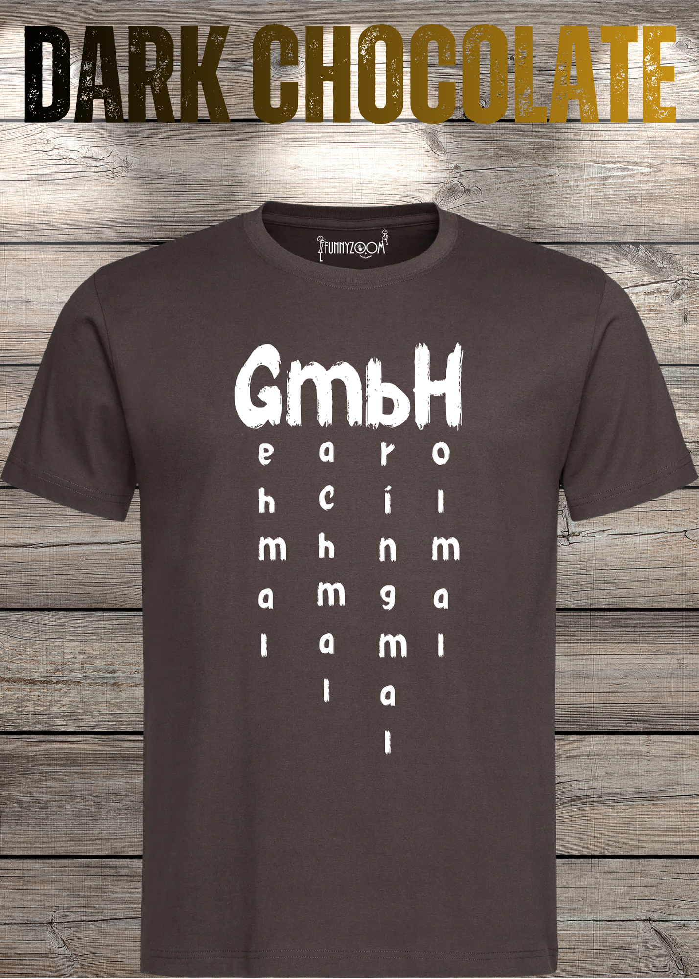 GmbH T-Shirt - Geh mal mach mal bring mal hol mal - Witziges Büro Statement Shirt - Lustiges Geschenk Unisex
